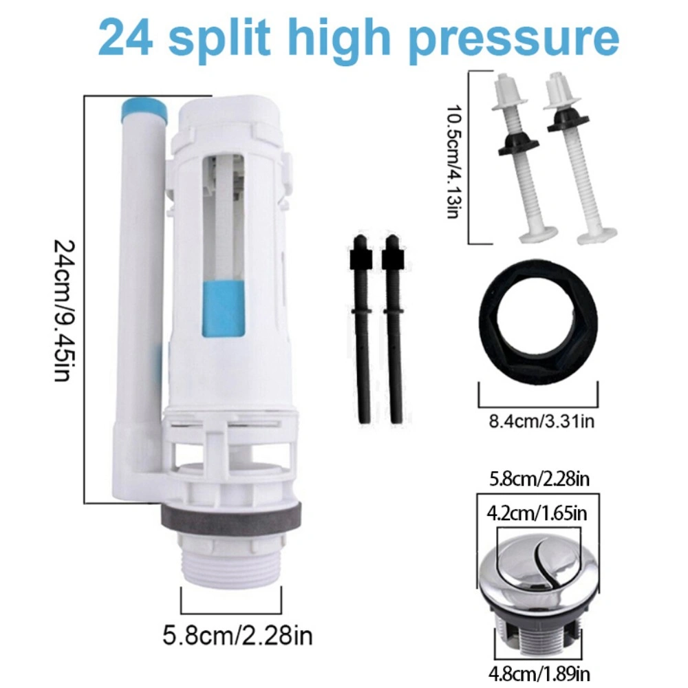 Universal Toilet Cistern Repair Kit for Dual Push Flush System with Fast UK Delivery view 5