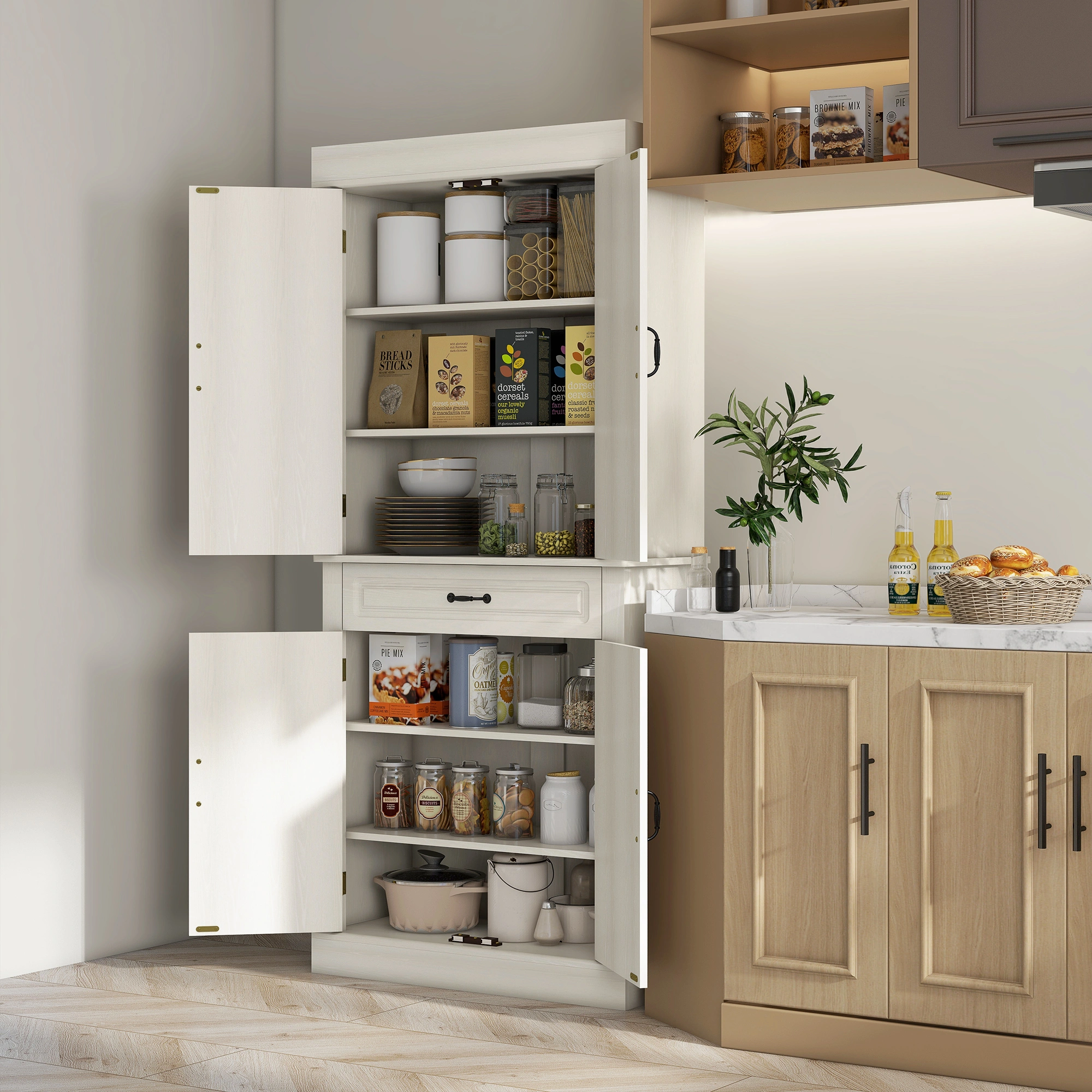 Kitchen Storage Cabinet(Not Supported non-defective remorse returns) view 2