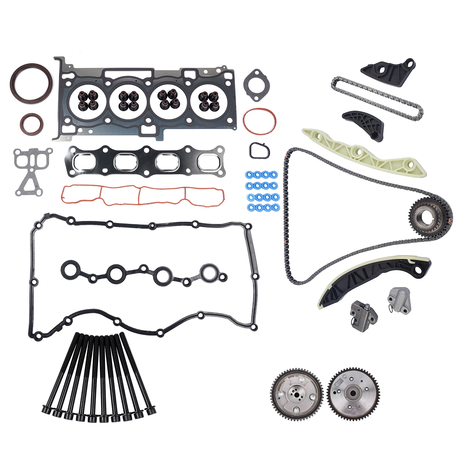 Timing Chain Kit & Head Gaskets Replacement for Dodge Chrysler Jeep Compass 2.4L l4 DOHC