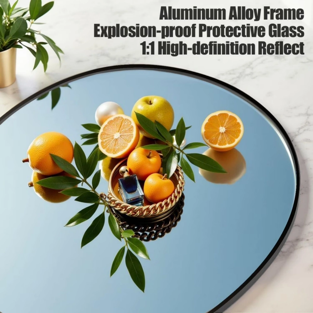 71"x26" Arched Full Length Mirror Freestading Full Body Floor Mirror, Black view 2
