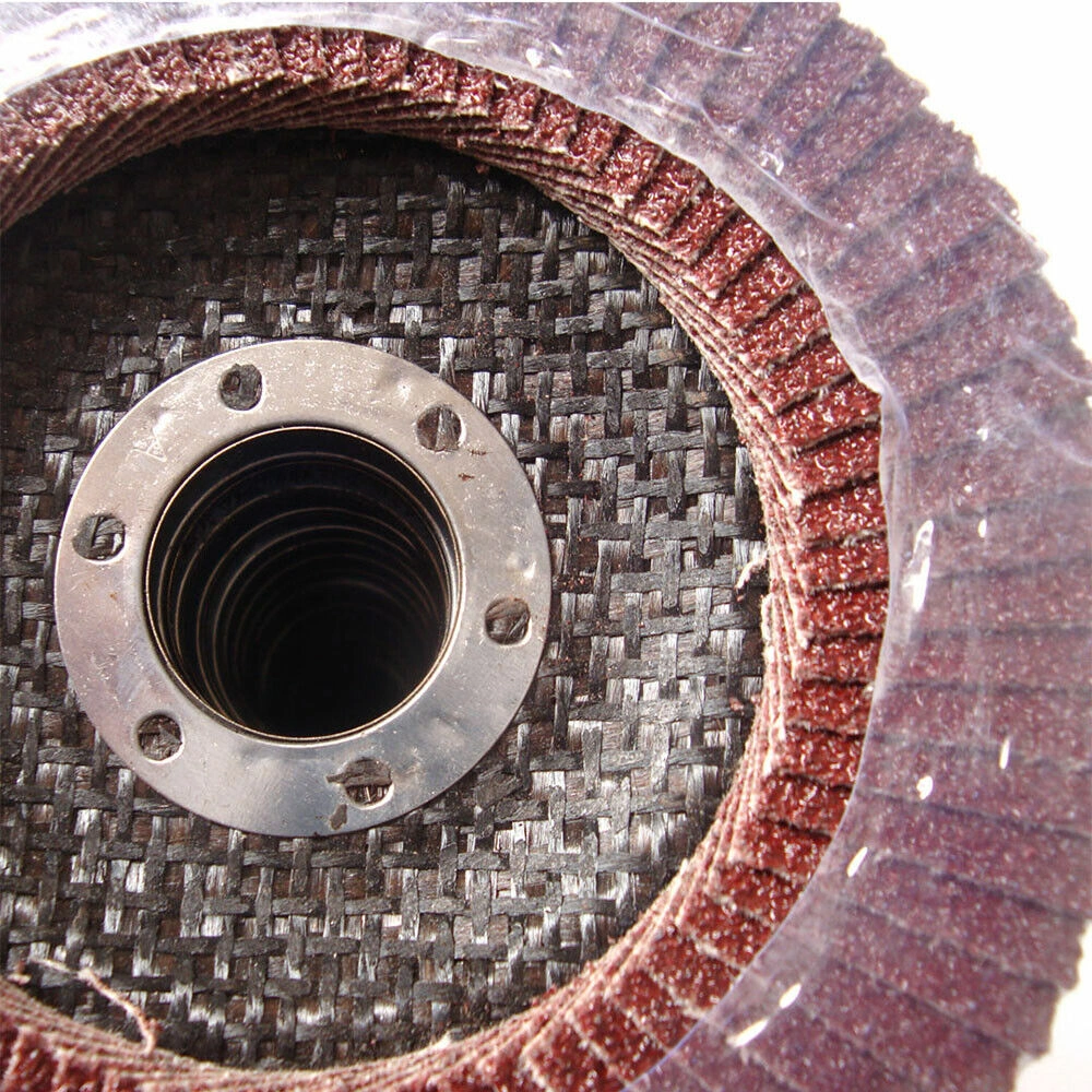 50 Pack Flap Sanding Discs 115mm 4.5 Inch Angle Grinder, 40/60/80/120 Grit Metal Grinding Wheels view 2