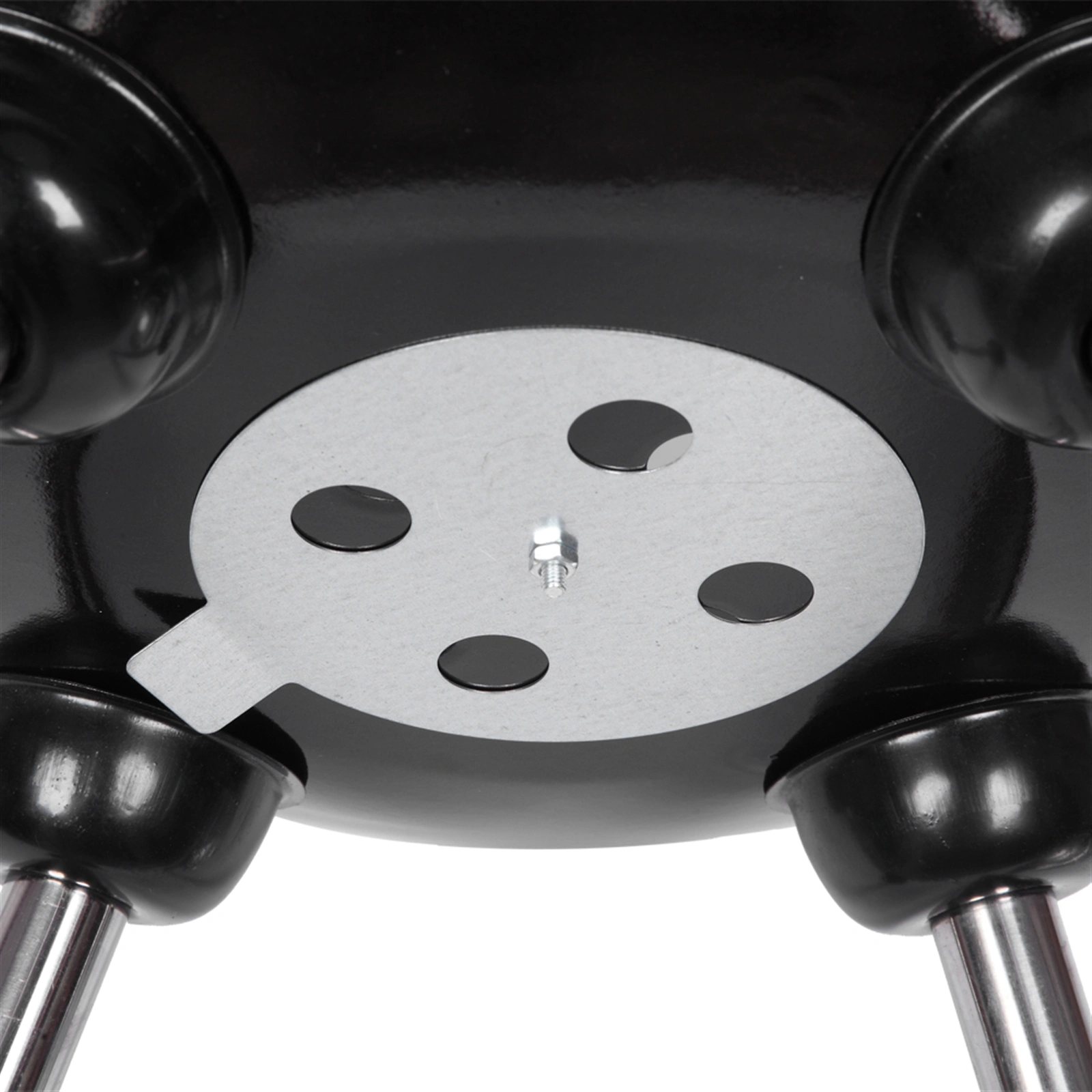 18 Inch Apple Charcoal Stove Enamel (Cover Furnace Body) White Side Wheel Diameter 15cm view 11