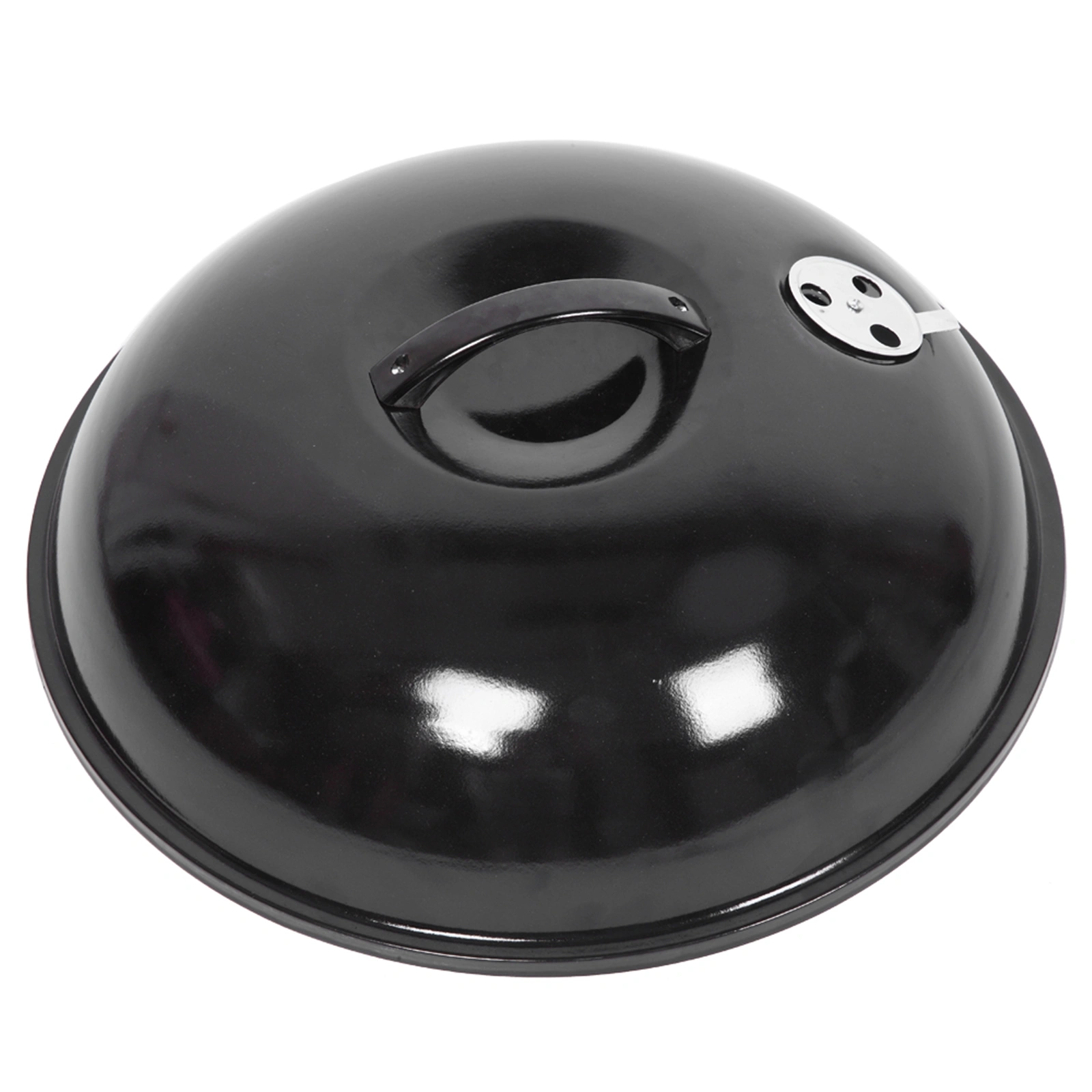18 Inch Apple Charcoal Stove Enamel (Cover Furnace Body) White Side Wheel Diameter 15cm view 15