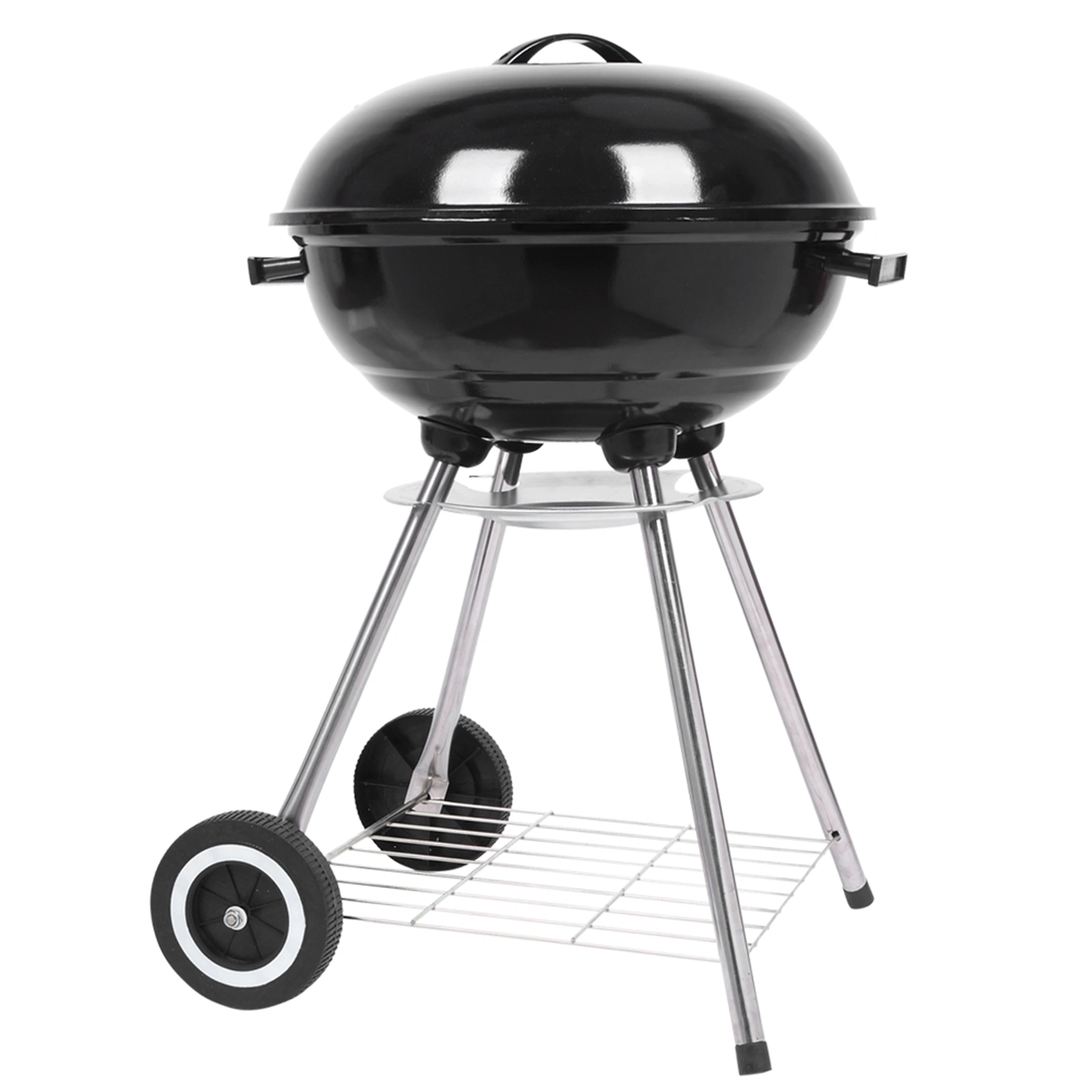 18 Inch Apple Charcoal Stove Enamel (Cover Furnace Body) White Side Wheel Diameter 15cm view 4