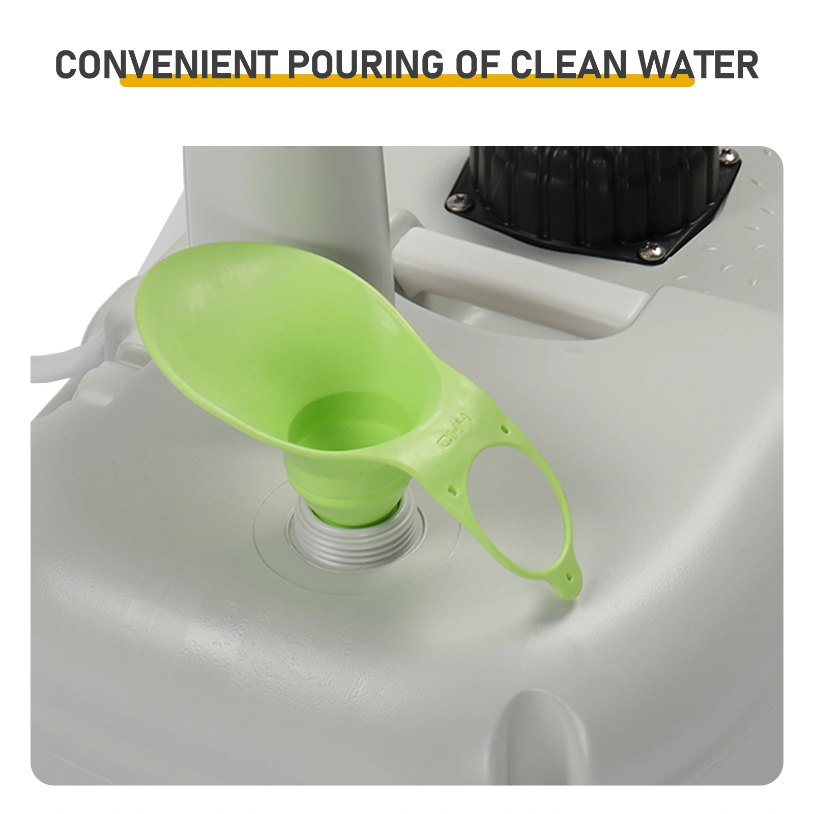 Portable Removable Outdoor Hand Sink with Portable Toilet view 12