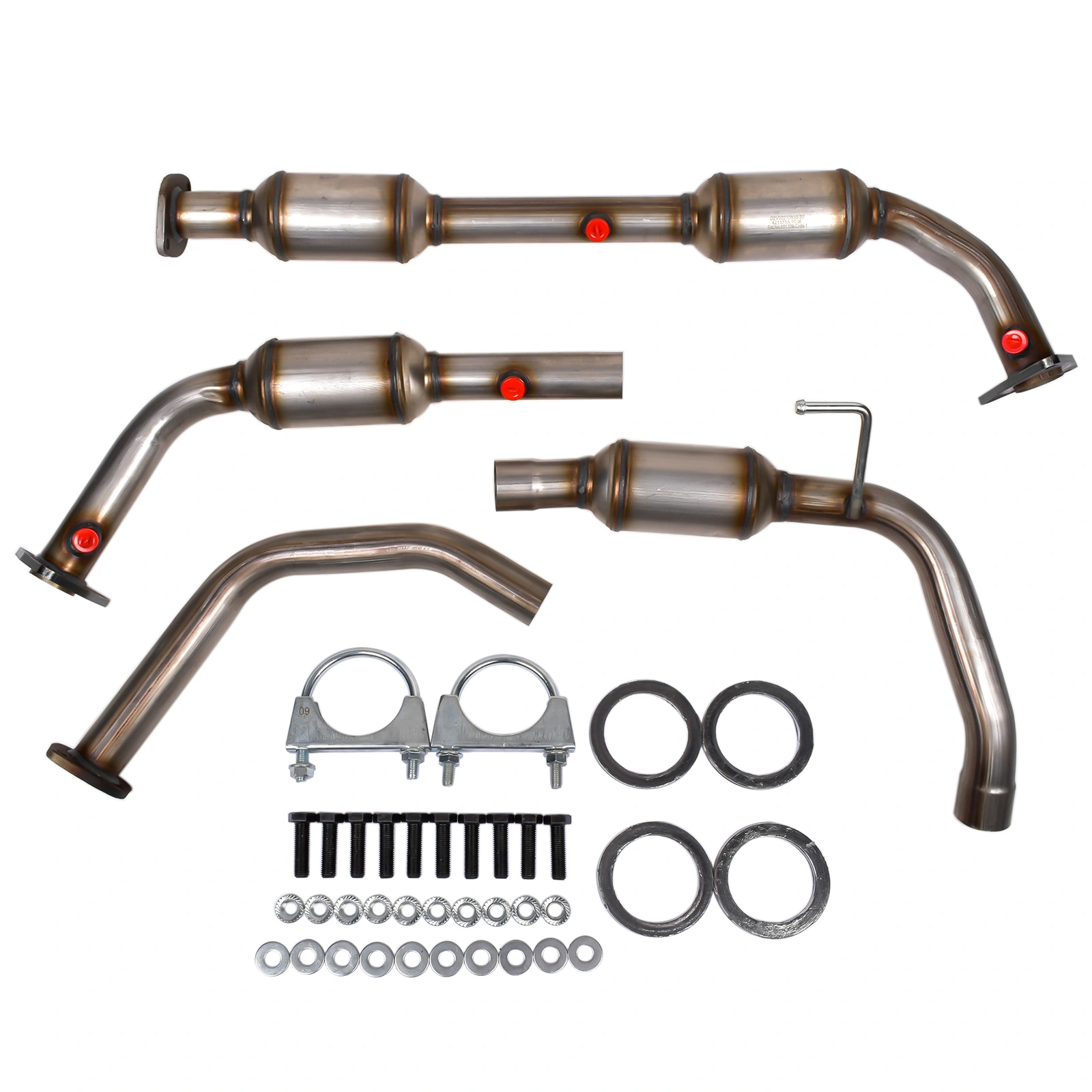Left & Right Catalytic Converter Kit OE56250 Replacement for Toyota Tundra 4.6L 5.7L V6 V8 OE54723 view 2