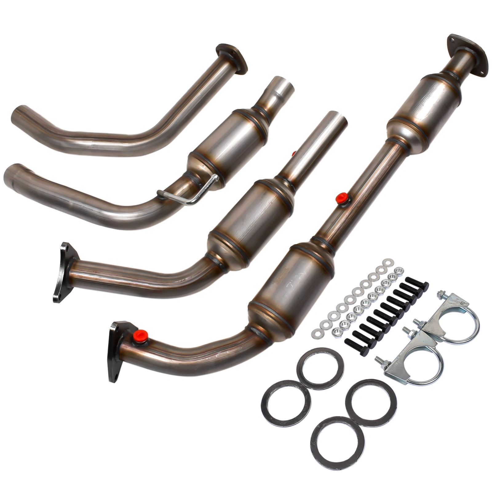 Left & Right Catalytic Converter Kit OE56250 Replacement for Toyota Tundra 4.6L 5.7L V6 V8 OE54723 view 8