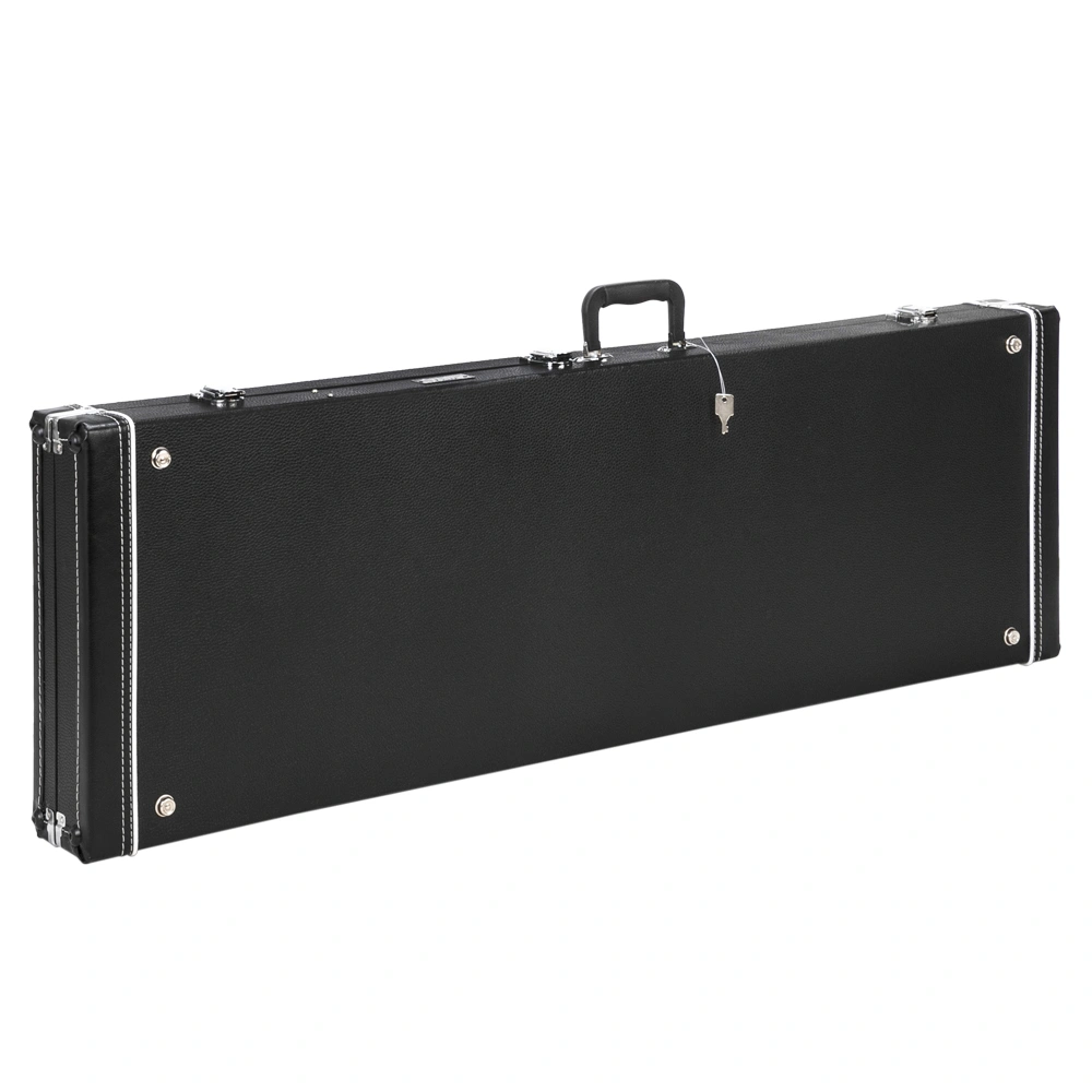 High Grade Electric Guitar Square Hard Case Flat Black view 4