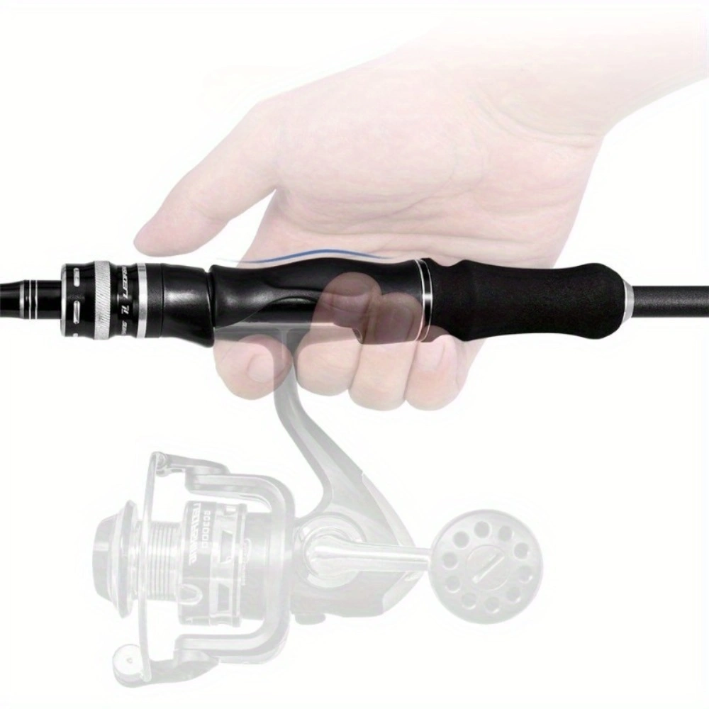 multi-purpose casting and spinning rod, carbon fiber design, with guide ring, ergonomic handle, suitable for seawater, light and sensitive, comfortable to hold view 6