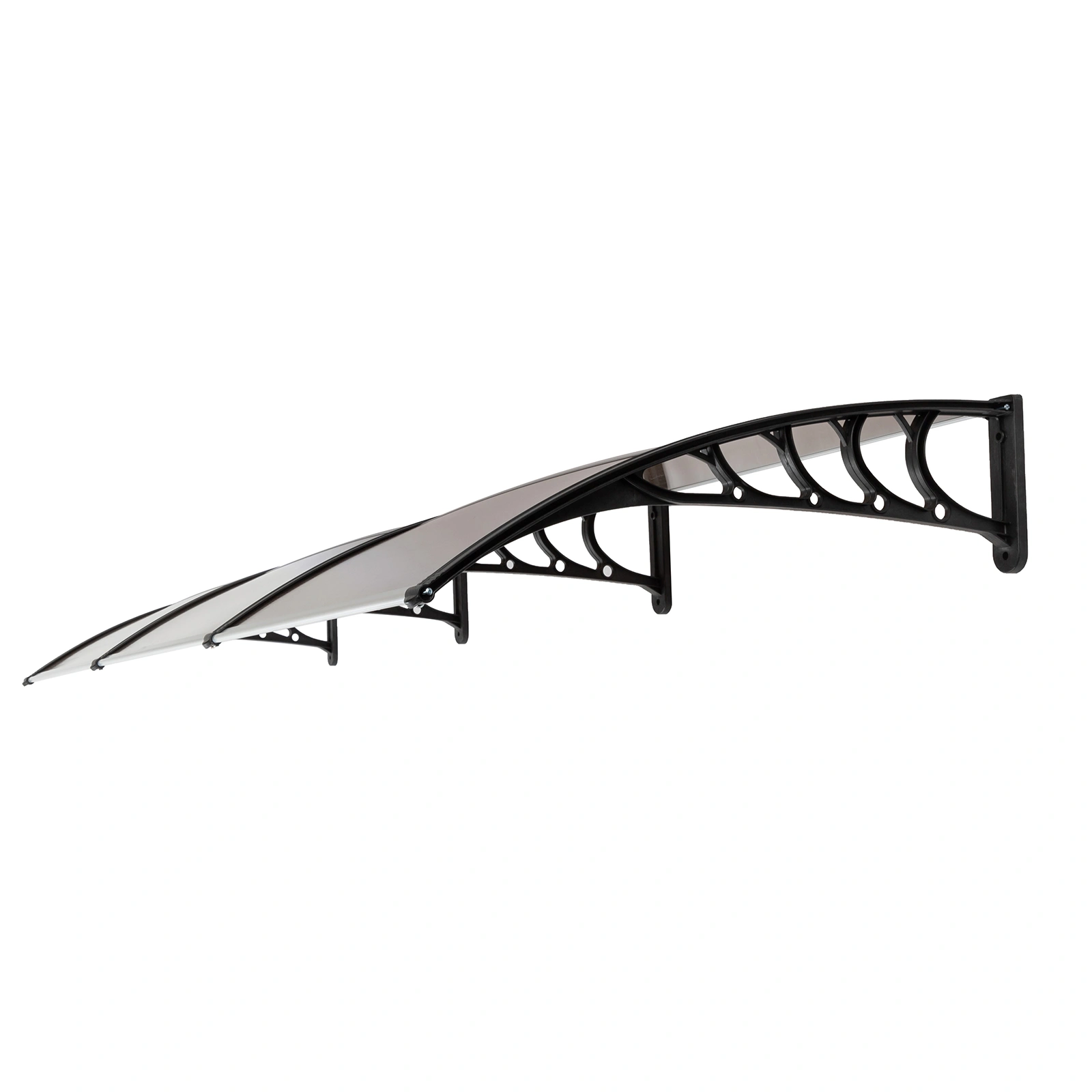 HT-300 x 100 Household Application Door & Window Rain Cover Eaves Brown Board & Black Holder view 13
