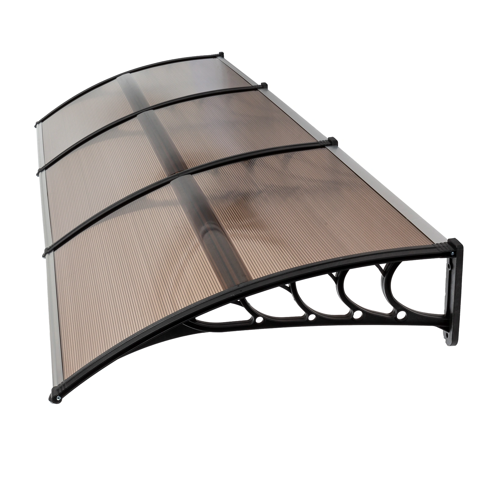 HT-300 x 100 Household Application Door & Window Rain Cover Eaves Brown Board & Black Holder view 16