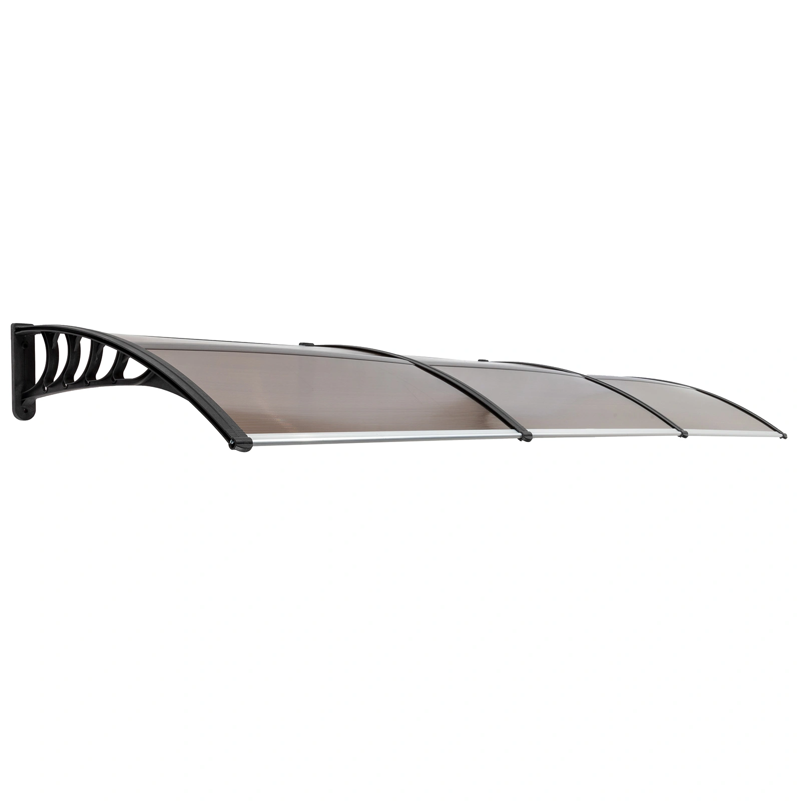 HT-300 x 100 Household Application Door & Window Rain Cover Eaves Brown Board & Black Holder view 6