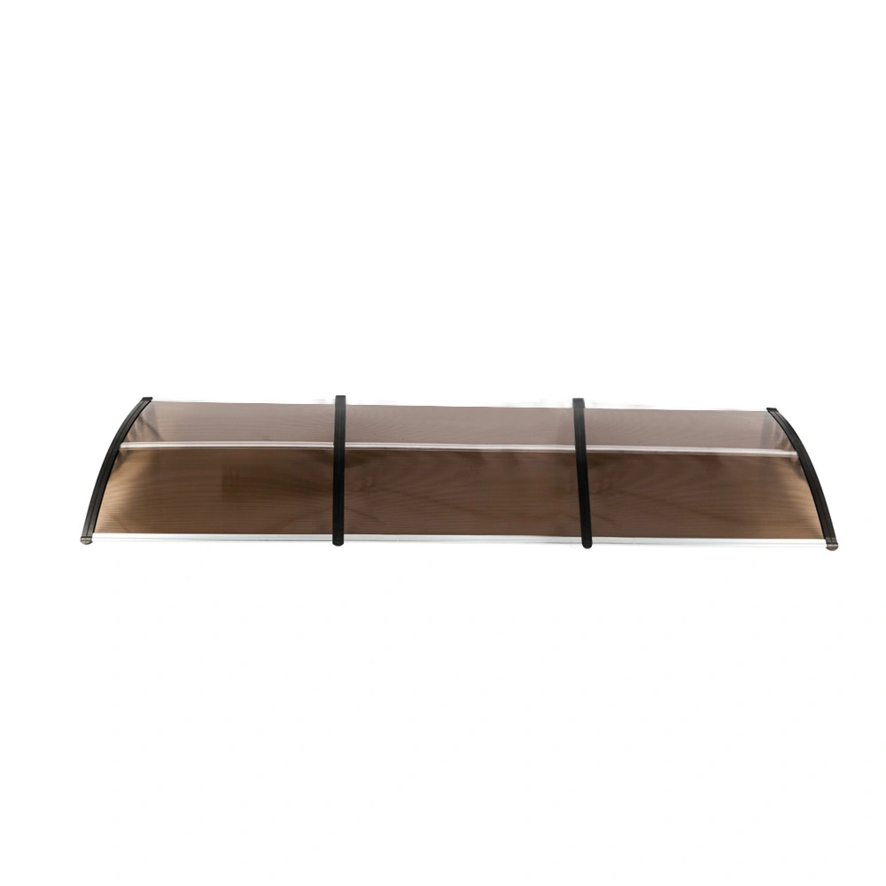 HT-300 x 100 Household Application Door & Window Rain Cover Eaves Brown Board & Black Holder view 7