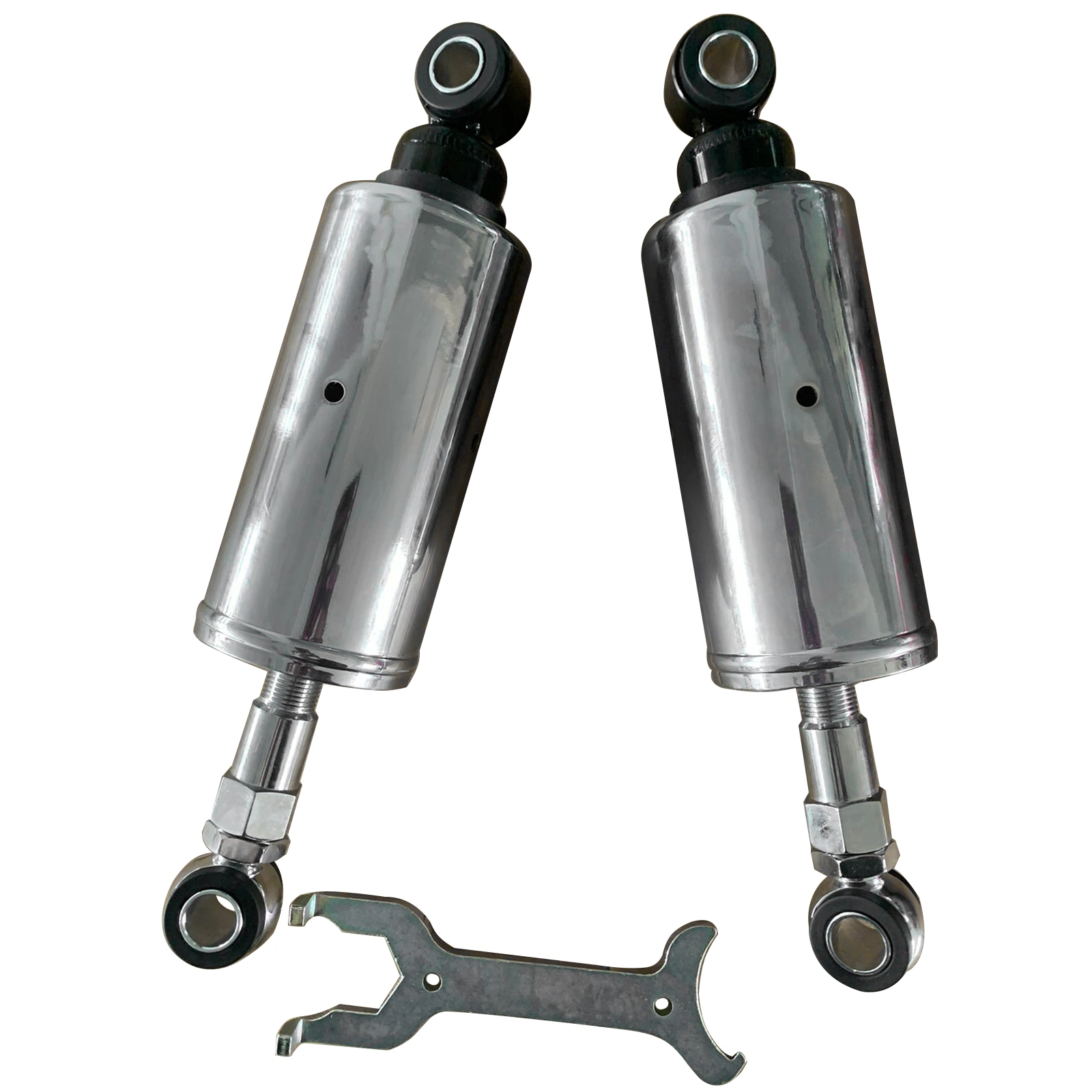 Rear Shocks Set Adjustable Height Fits for Harley Davidson Softail Models 1989-1999 FS-04503 view 4