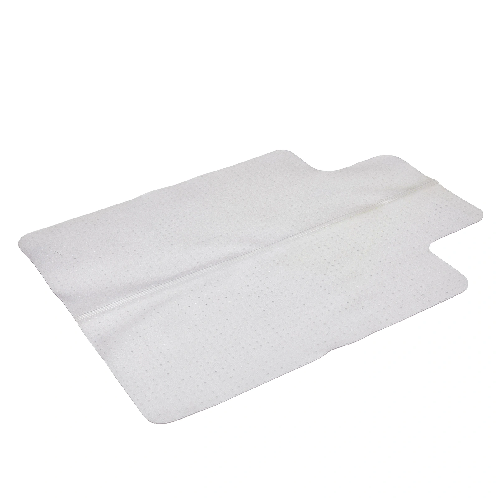 Double Fold PVC Floor Mat 36x48 inch (90x120cm) Matte Textured Raised Design 2.2mm Thick Heavy Duty Entry Outdoor Door Mat view 2