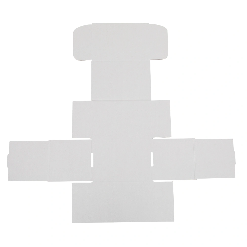 50 Corrugated Paper Boxes 6x4x4"(15.2*10*10cm)White Outside and Yellow Inside view 4