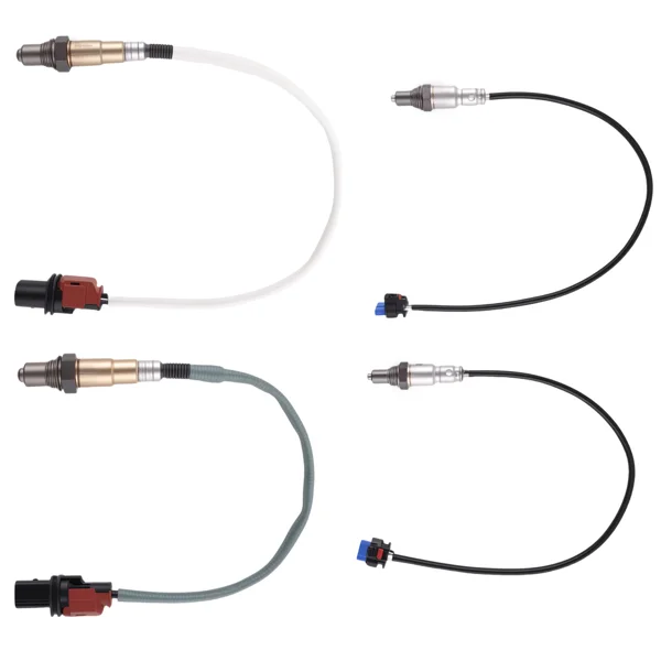 4pcs Oxygen O2 Sensor Fit For Ford F-150 2.7L Turbo Upstream+Downstream 2018-2020