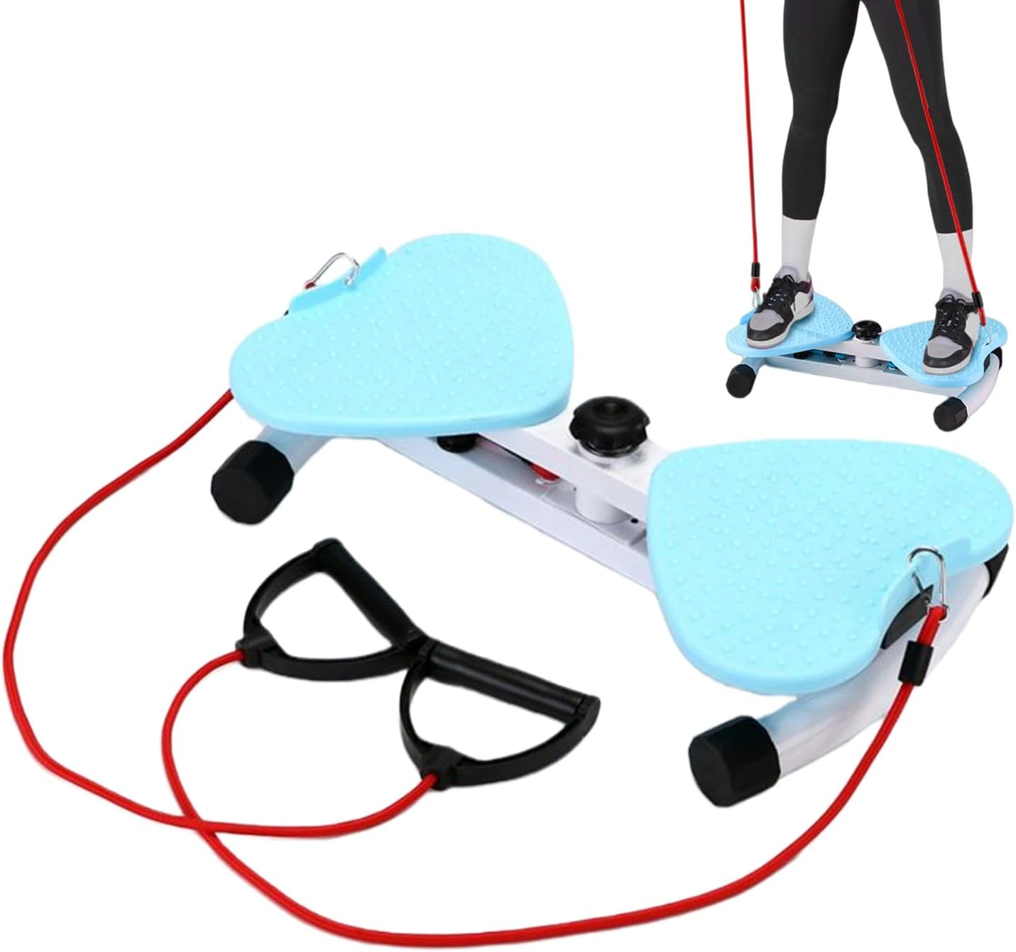 Twisting Waist Disc Balance Board Machine Abdomen Exercise Fitness Trainer Pink view 5
