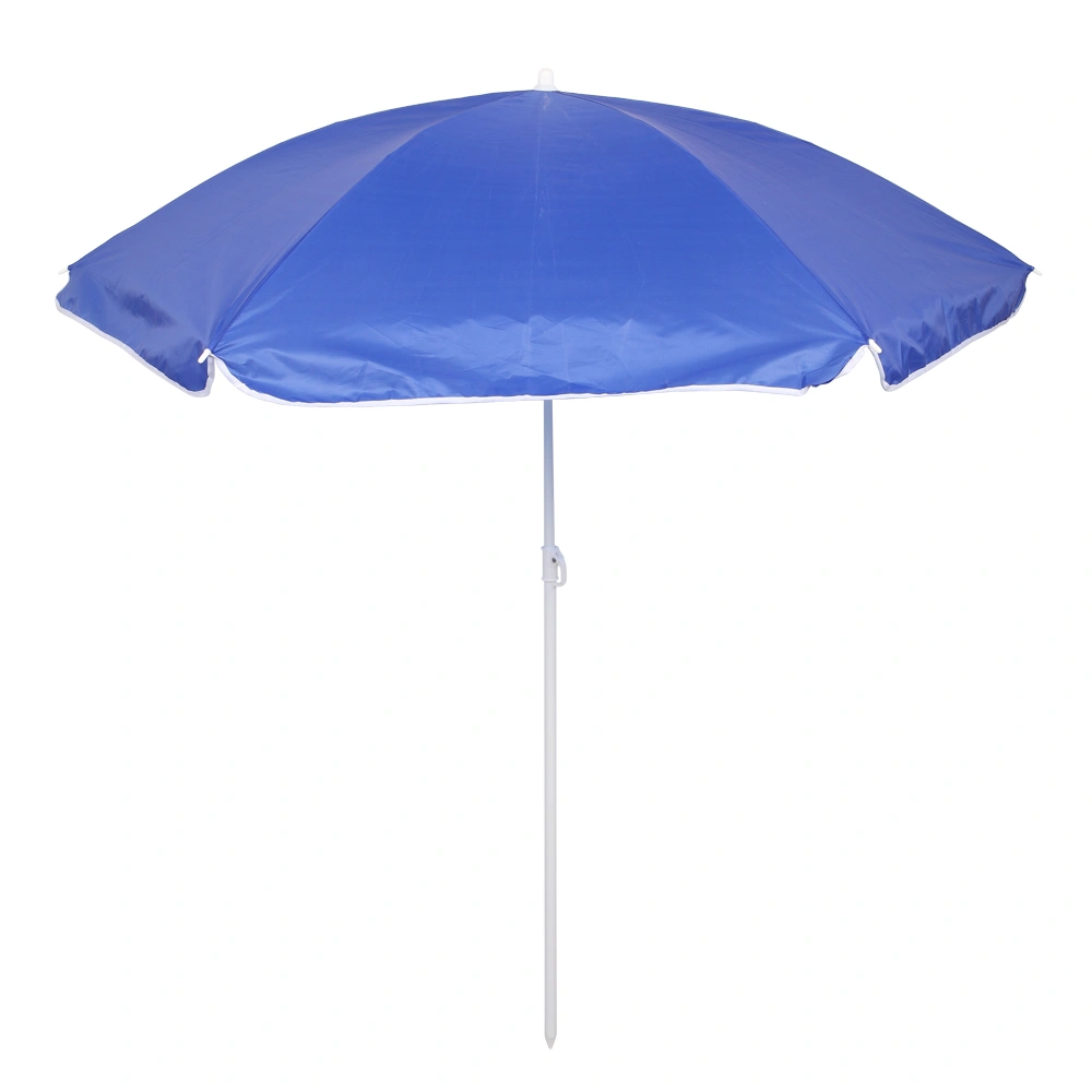 Portable Outdoor 2-Seat Folding Chair with Removable Sun Umbrella Blue view 19