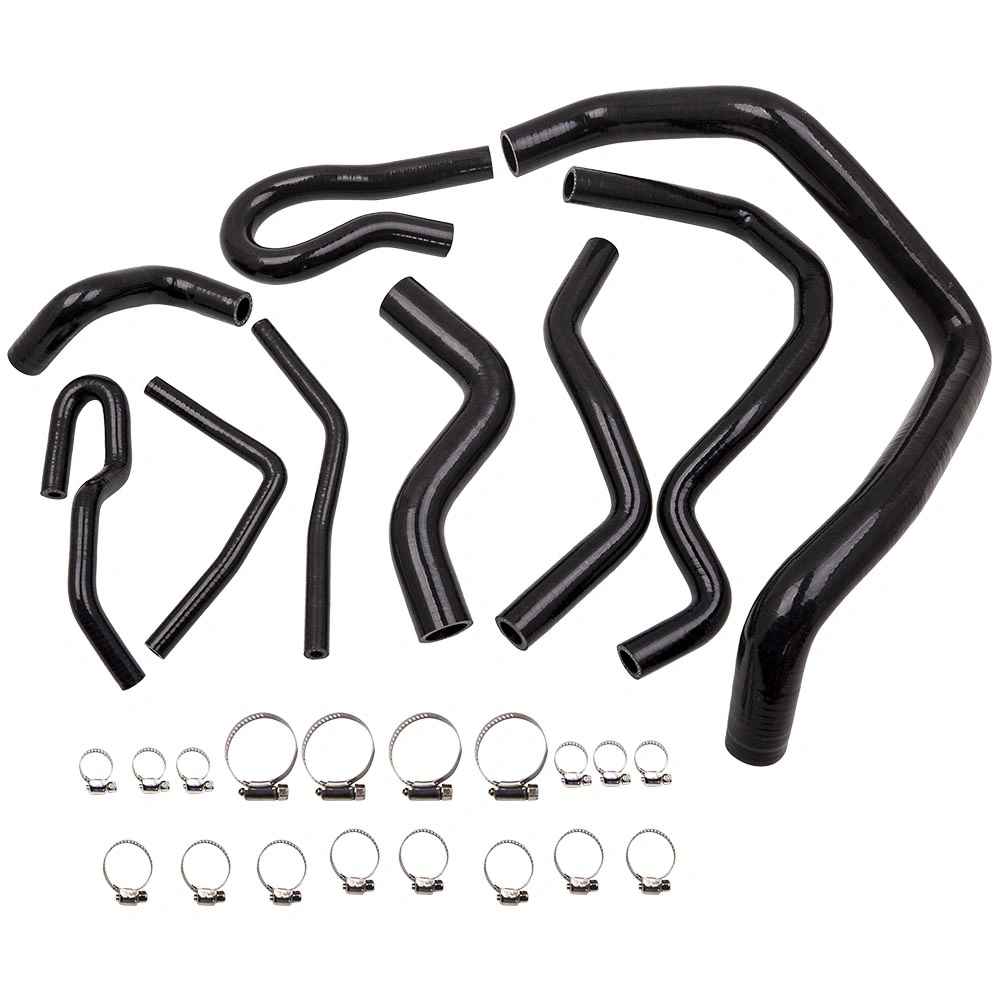 9Pcs Radiator Coolant Hose Set Fit For Honda Civic D15 D16 SOHC EG/EK 1992-2000​ view 2