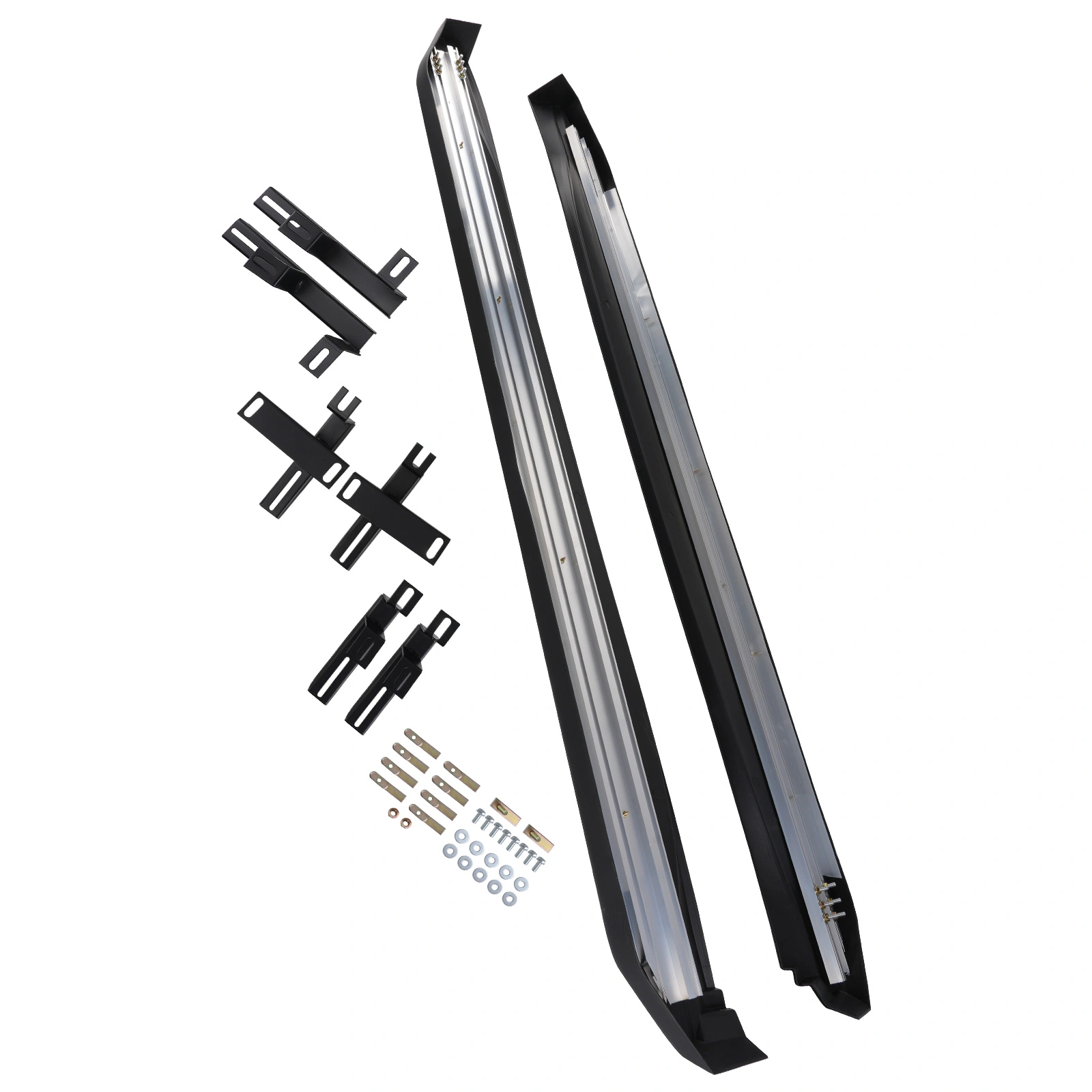 Nerf Bars Running Board Side Step Set fit for Toyota Highlander 14-19 74" Non-slip view 6