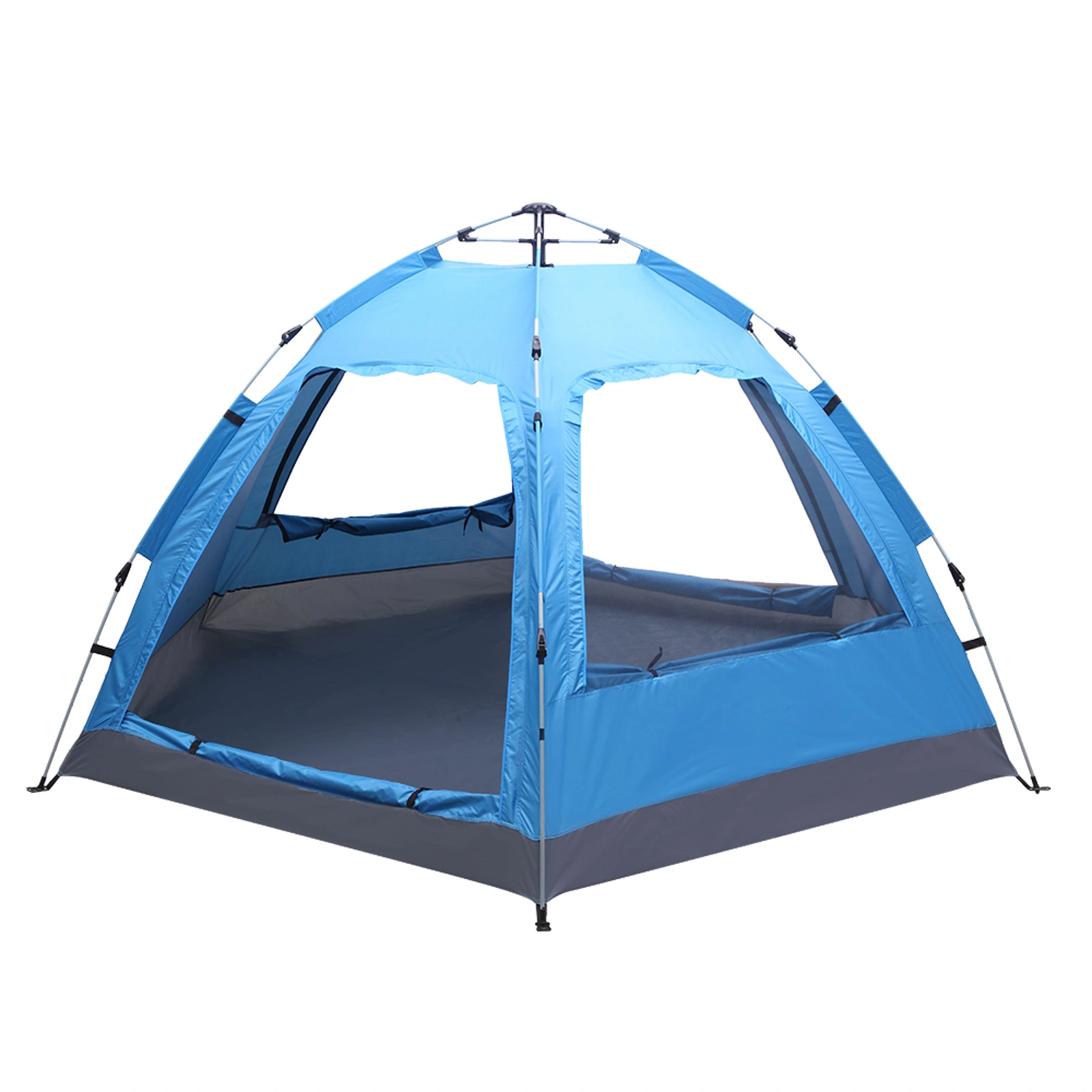 3-4 Person Automatic Family Tent Instant Pop Up Waterproof for Camping Hiking Travel Outdoor Activities view 8
