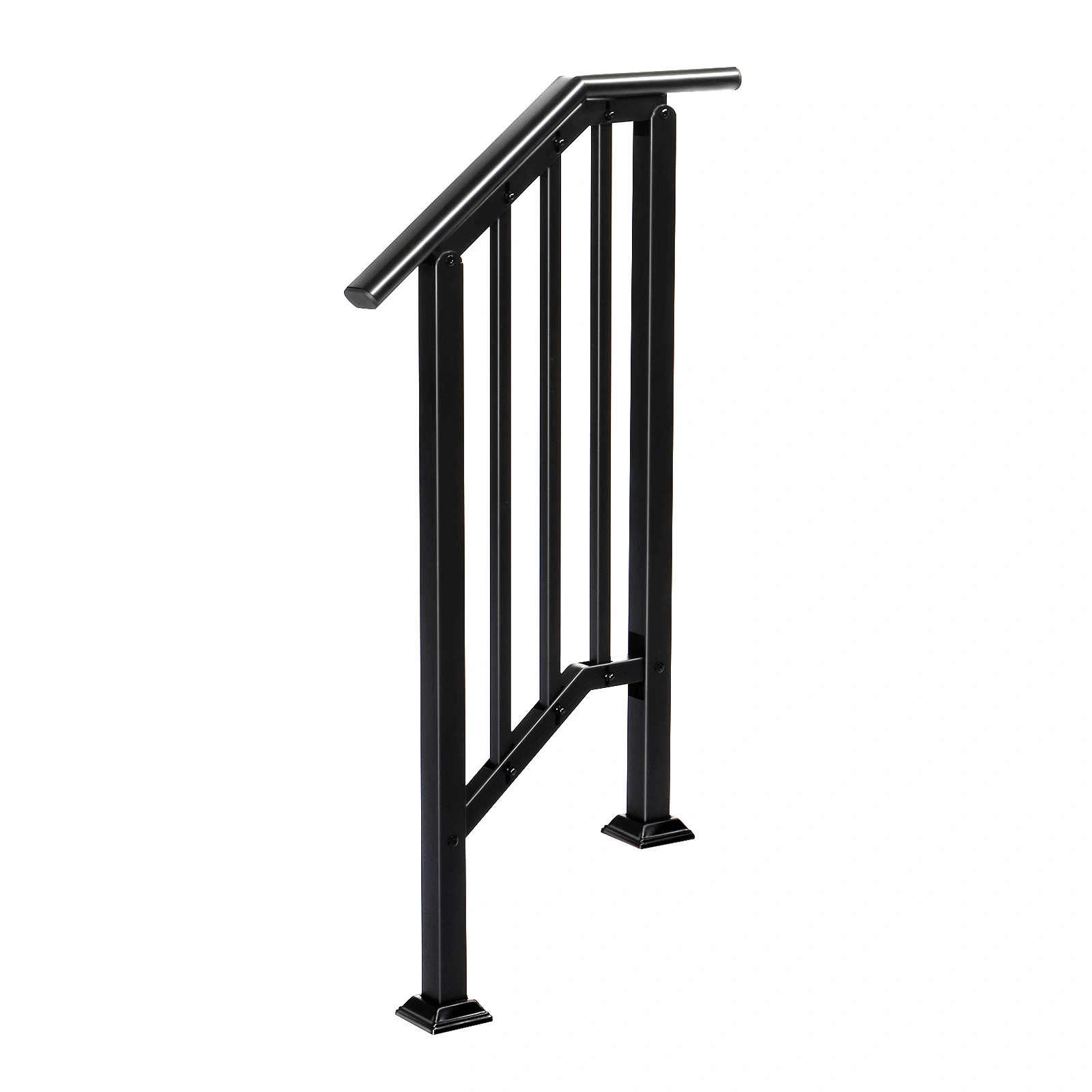 Handrails for Outdoor Steps Fits 1 to 2 Steps