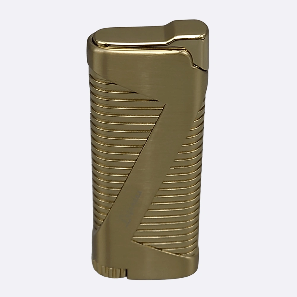LEGENDEX PIONEER Torch Lighter Gold, Refillable Adjustable Flame, Windproof for Cigar, Cigarette, Kitchen, Outdoor Use