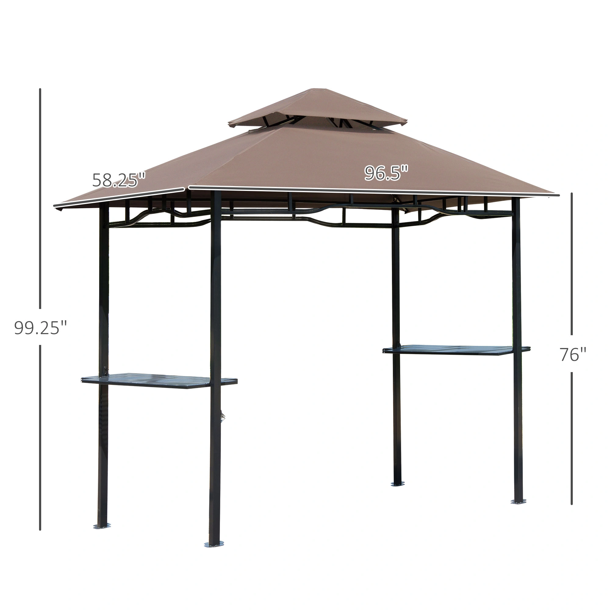 Camping Tent Pop Up Party Tent 10ft x 10ft Instant Outdoor Shelter UV Protection Waterproof for Garden Backyard Festival Market Event view 2