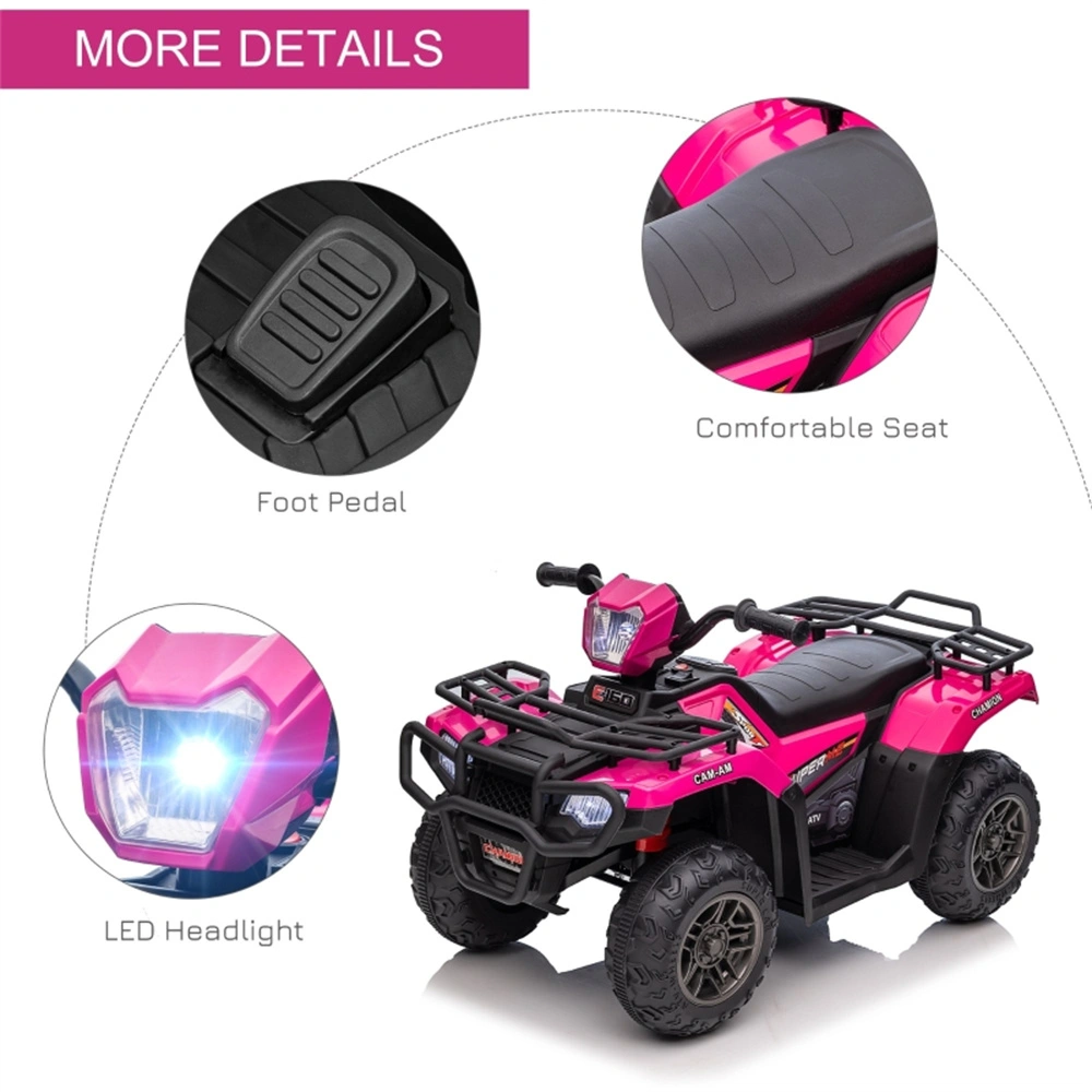 Kids Ride On Car Toy Battery Operated Remote Control Vehicle for Toddlers Ages 1-3 Electric Play Car with Parental Control view 7