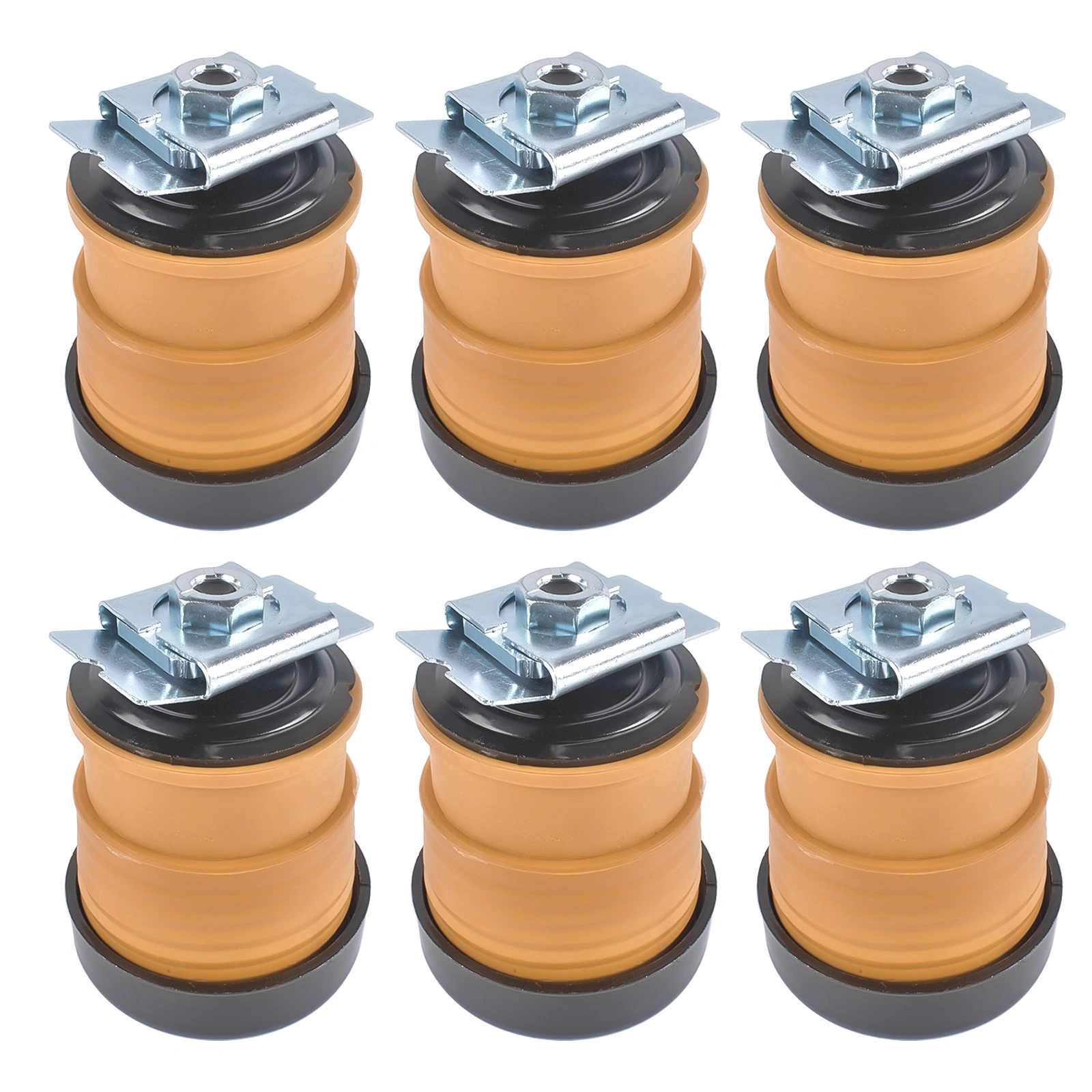 6Pcs Body Mount Kit Replacement for 08-16 Ford F450 Truck Crew Cab&Chassis 7C3Z1000154AA/AB view 2