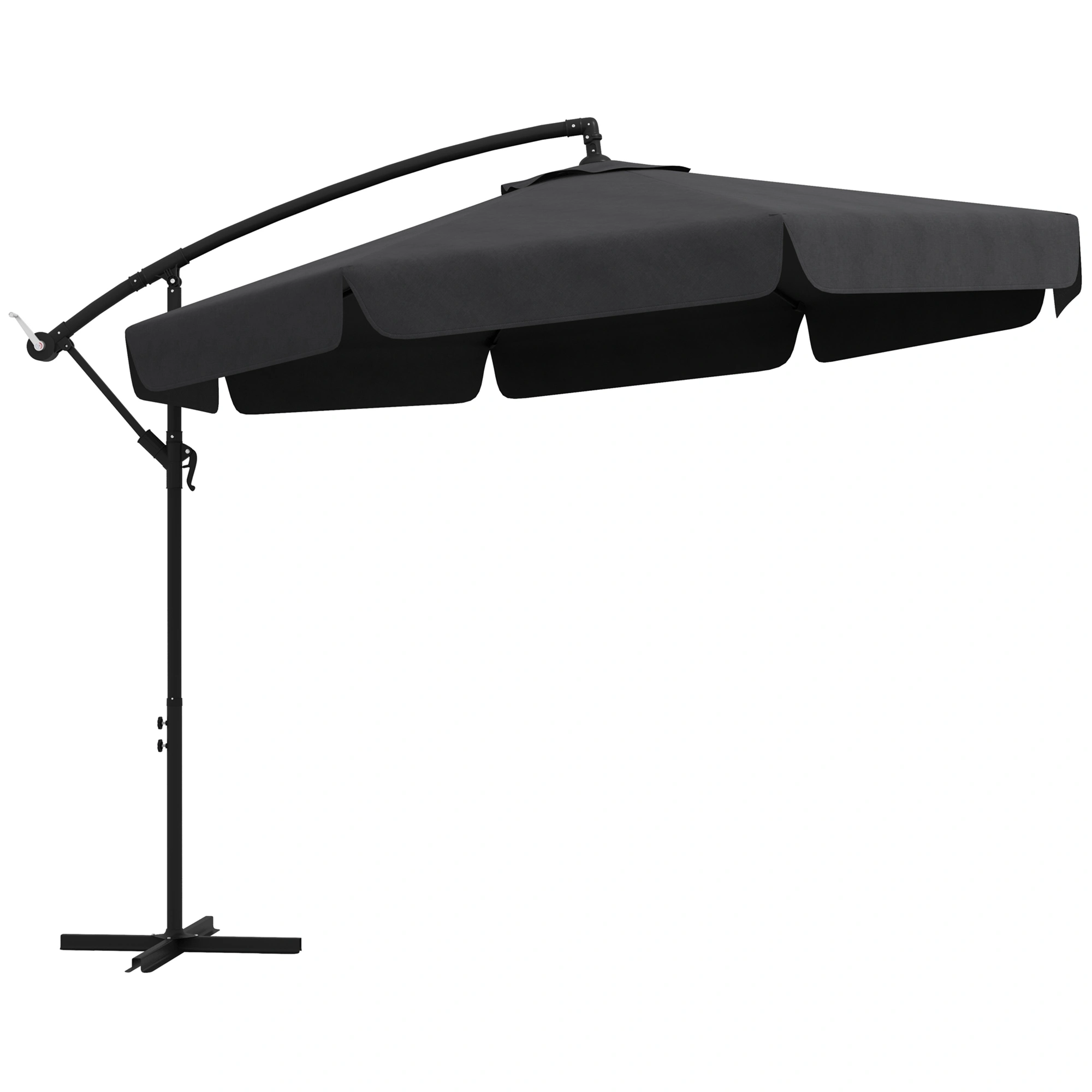Compact Wall Mounted Umbrella Rack - Durable Metal Hook Holder for Hallway, Entryway, Garage view 2