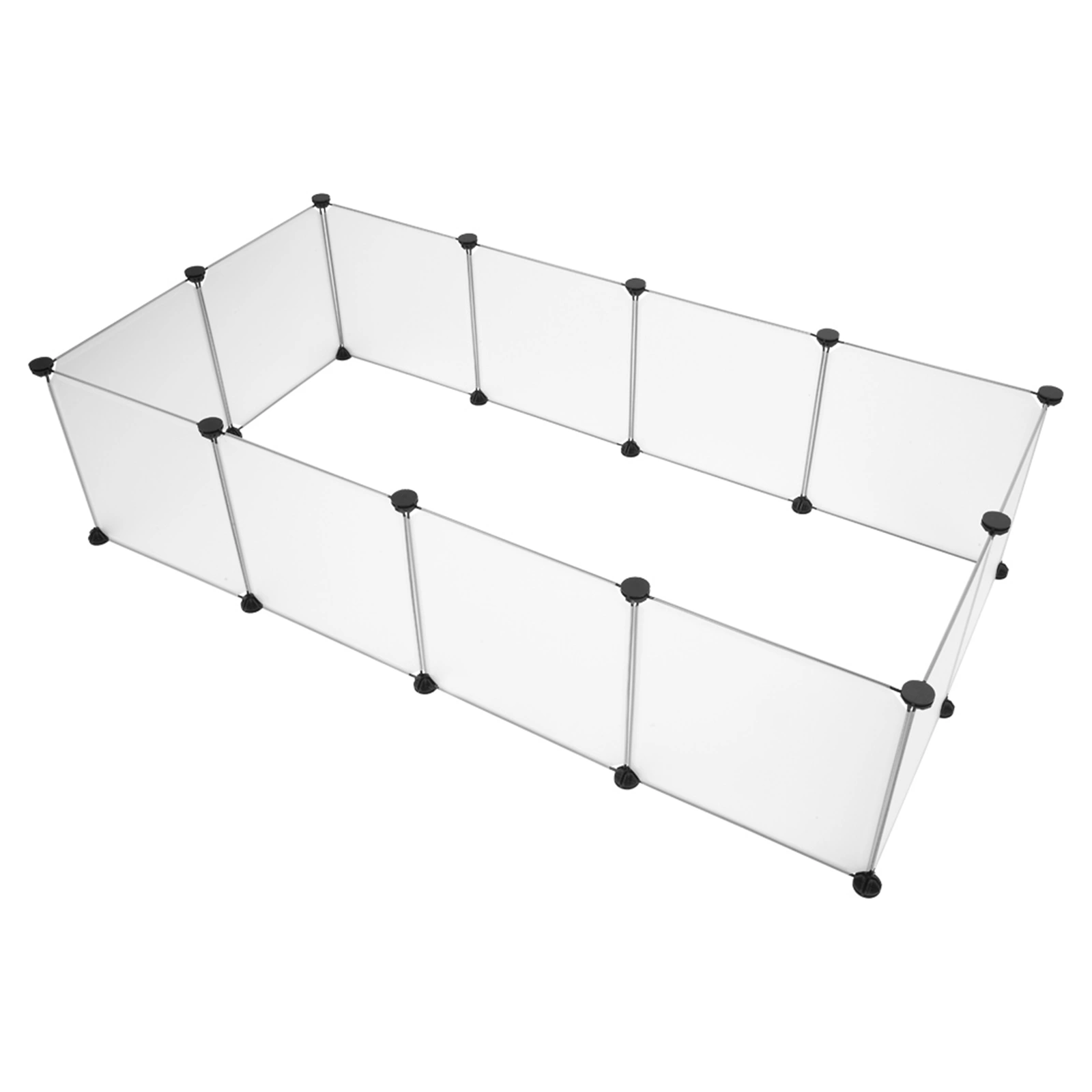 Pet Playpen, Portable Large Plastic Yard Fence Small Animals, Puppy Kennel Crate Fence Tent view 3