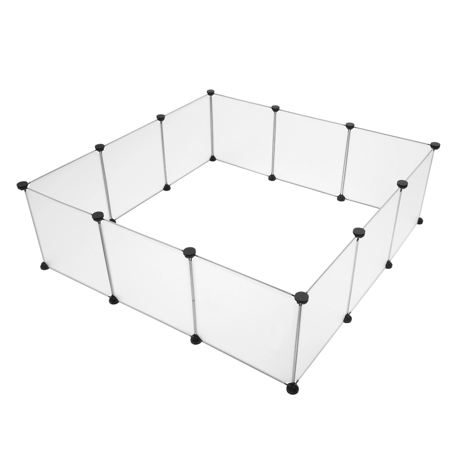 Pet Playpen, Portable Large Plastic Yard Fence Small Animals, Puppy Kennel Crate Fence Tent view 4