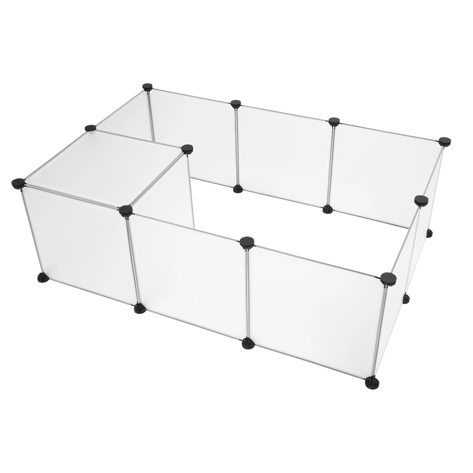 Pet Playpen, Portable Large Plastic Yard Fence Small Animals, Puppy Kennel Crate Fence Tent view 7