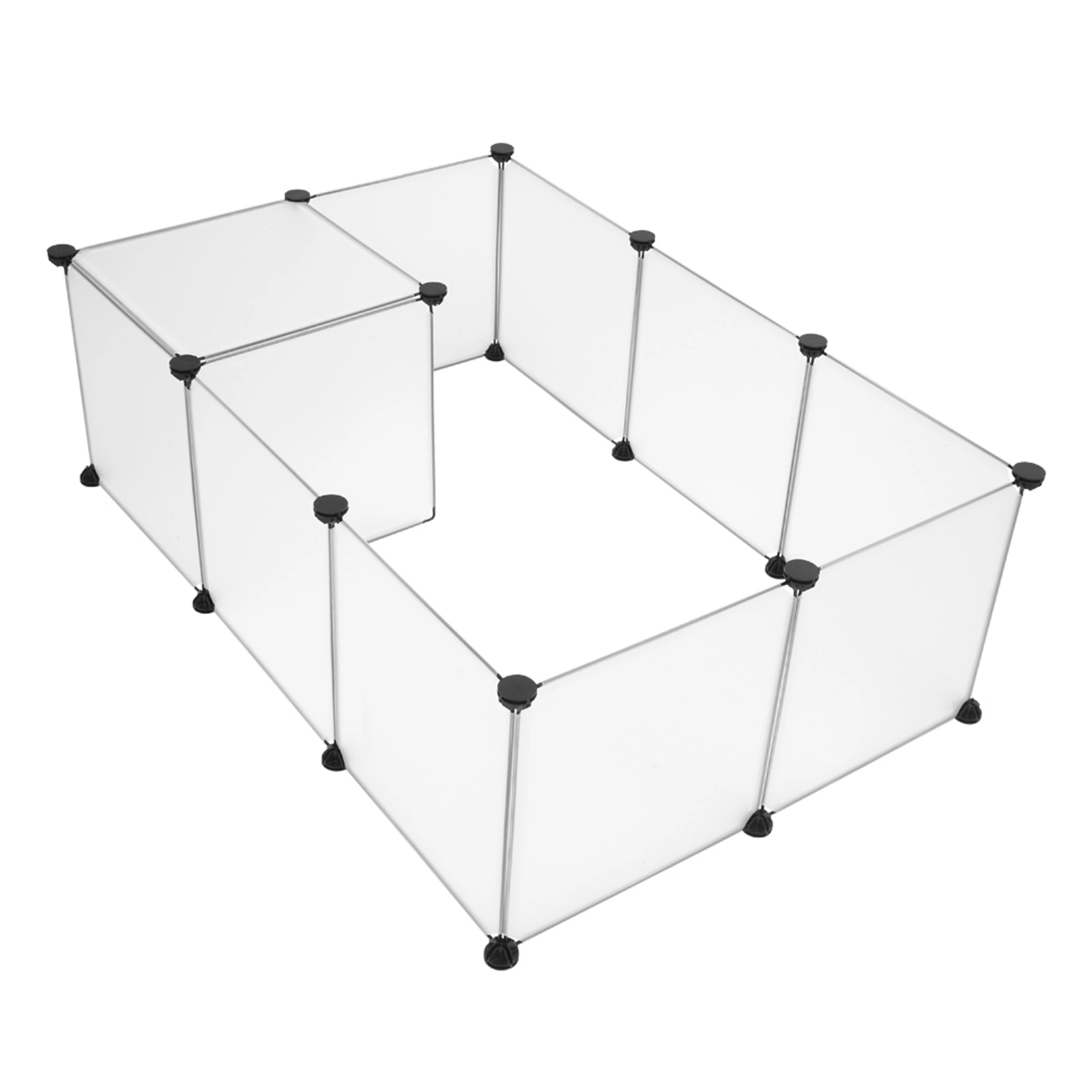 Pet Playpen, Portable Large Plastic Yard Fence Small Animals, Puppy Kennel Crate Fence Tent view 8