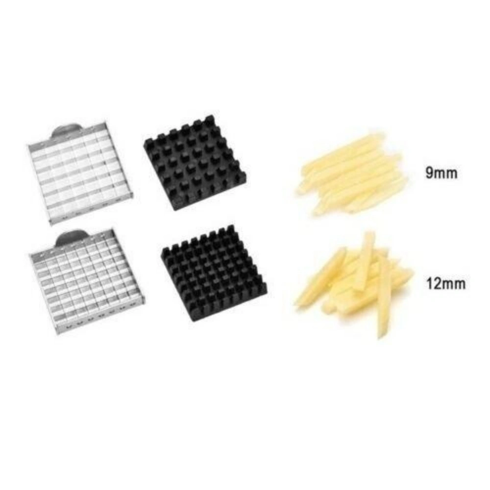 2 Blade Stainless Steel French Fry Cutter Potato Vegetable Slicer Chopper Dicer view 5