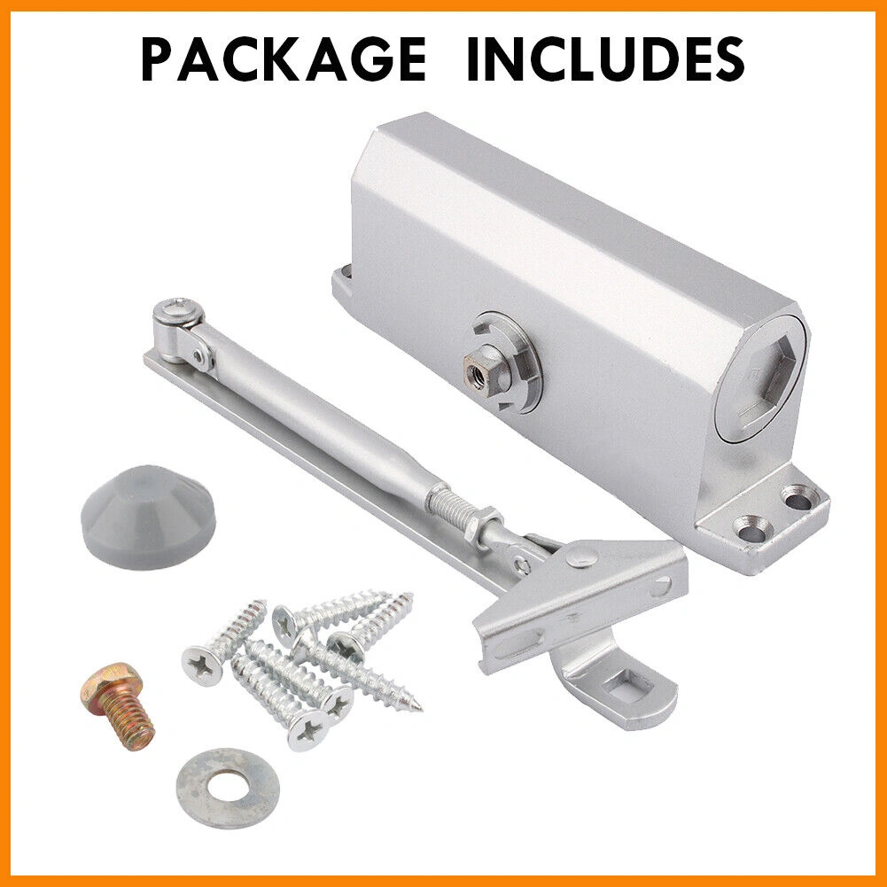 40-65KG Heavy Duty Fire Rated Overhead Door Closer Adjustable Soft Close Opener view 5