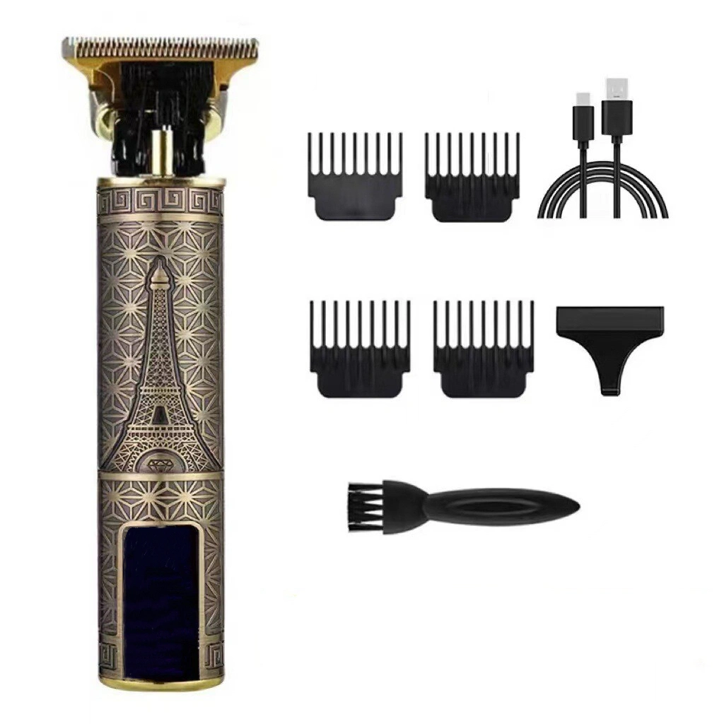 LCD Professional Cordless Hair Clippers Beard Trimmer Men Hair Cutting Barber Shaving Machine