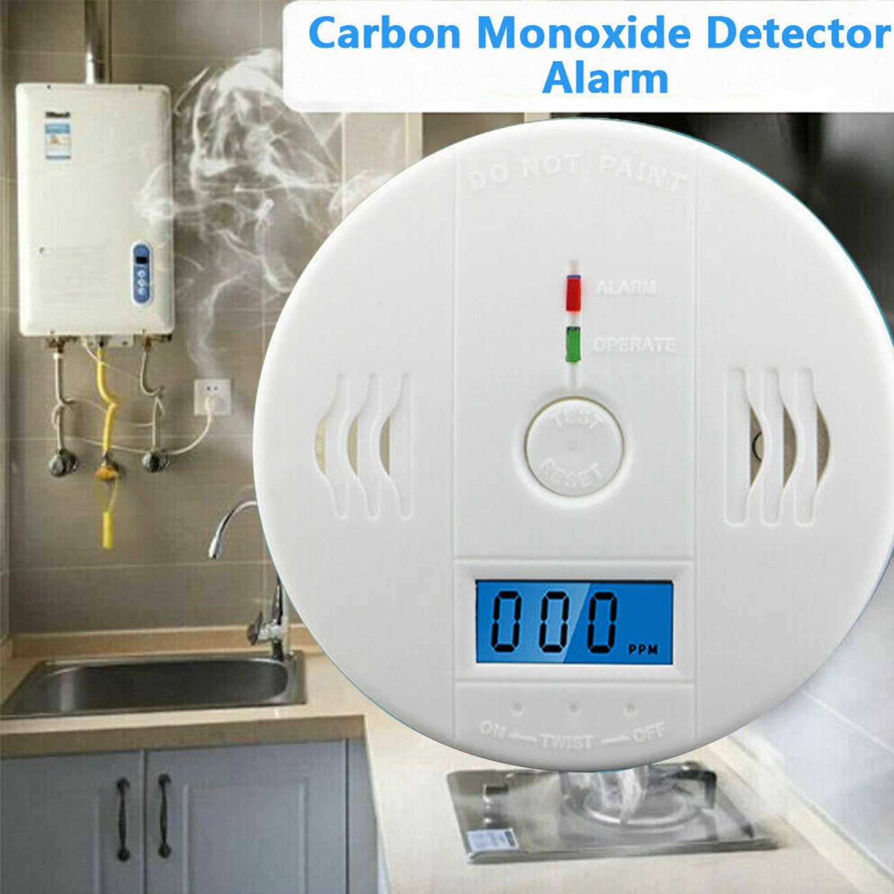 LCD Display CO Carbon Monoxide Gas Detector Device Home Safety Alarm Detector Platform policies vary; relevant qualifications are attached via link, please do not list products without required qualifications.