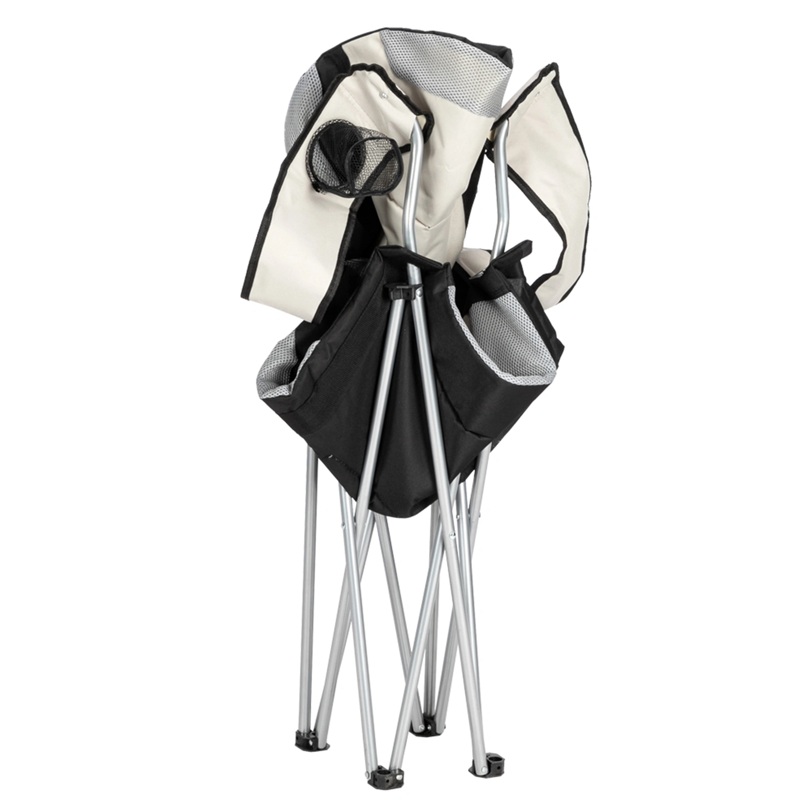 Medium Camping Chair Fishing Chair Folding Chair Black Gray view 10