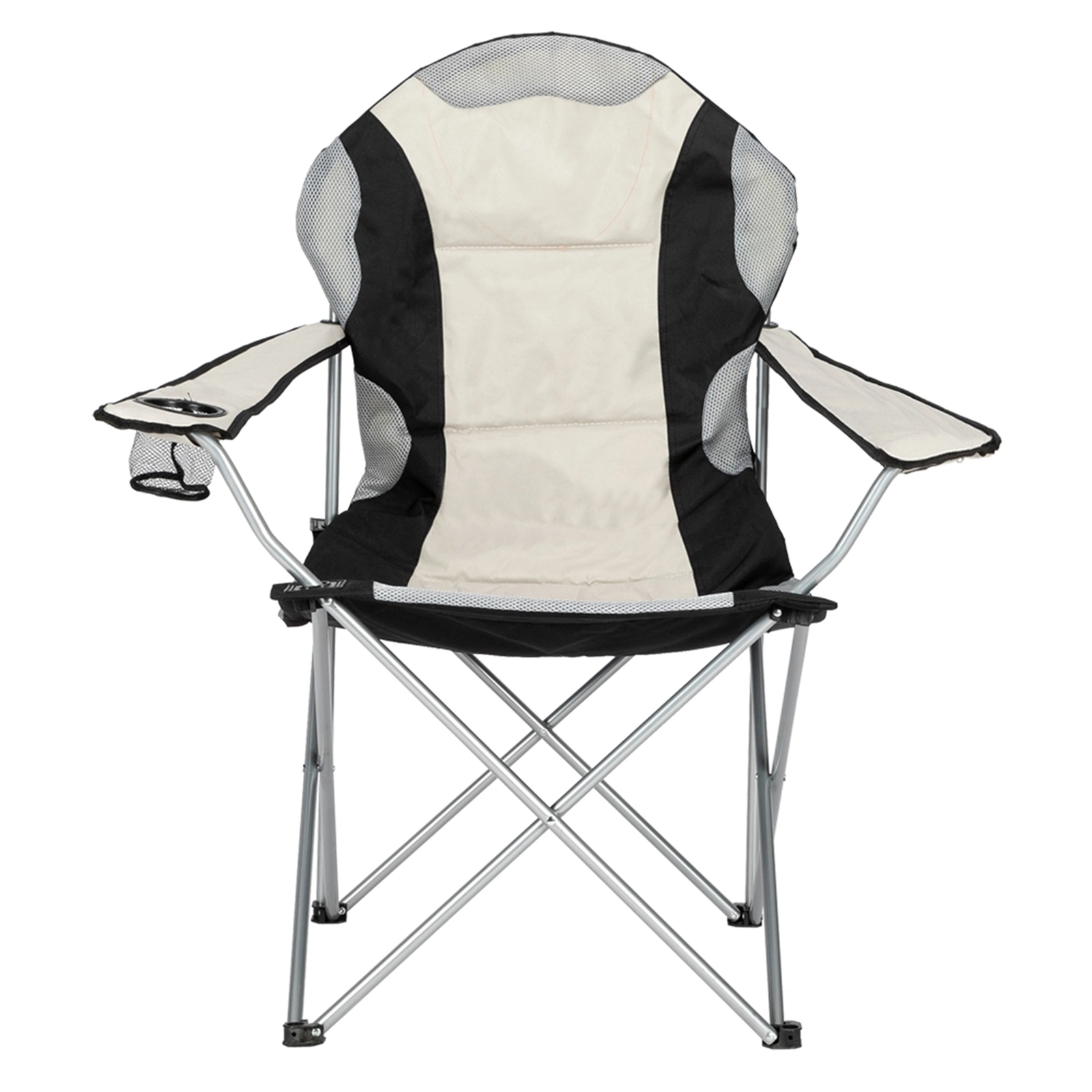 Medium Camping Chair Fishing Chair Folding Chair Black Gray view 14