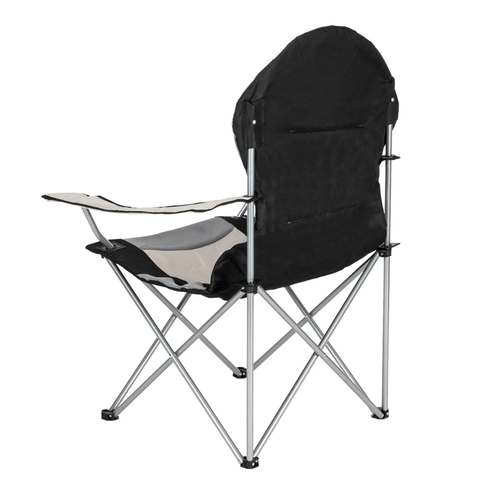 Medium Camping Chair Fishing Chair Folding Chair Black Gray view 8