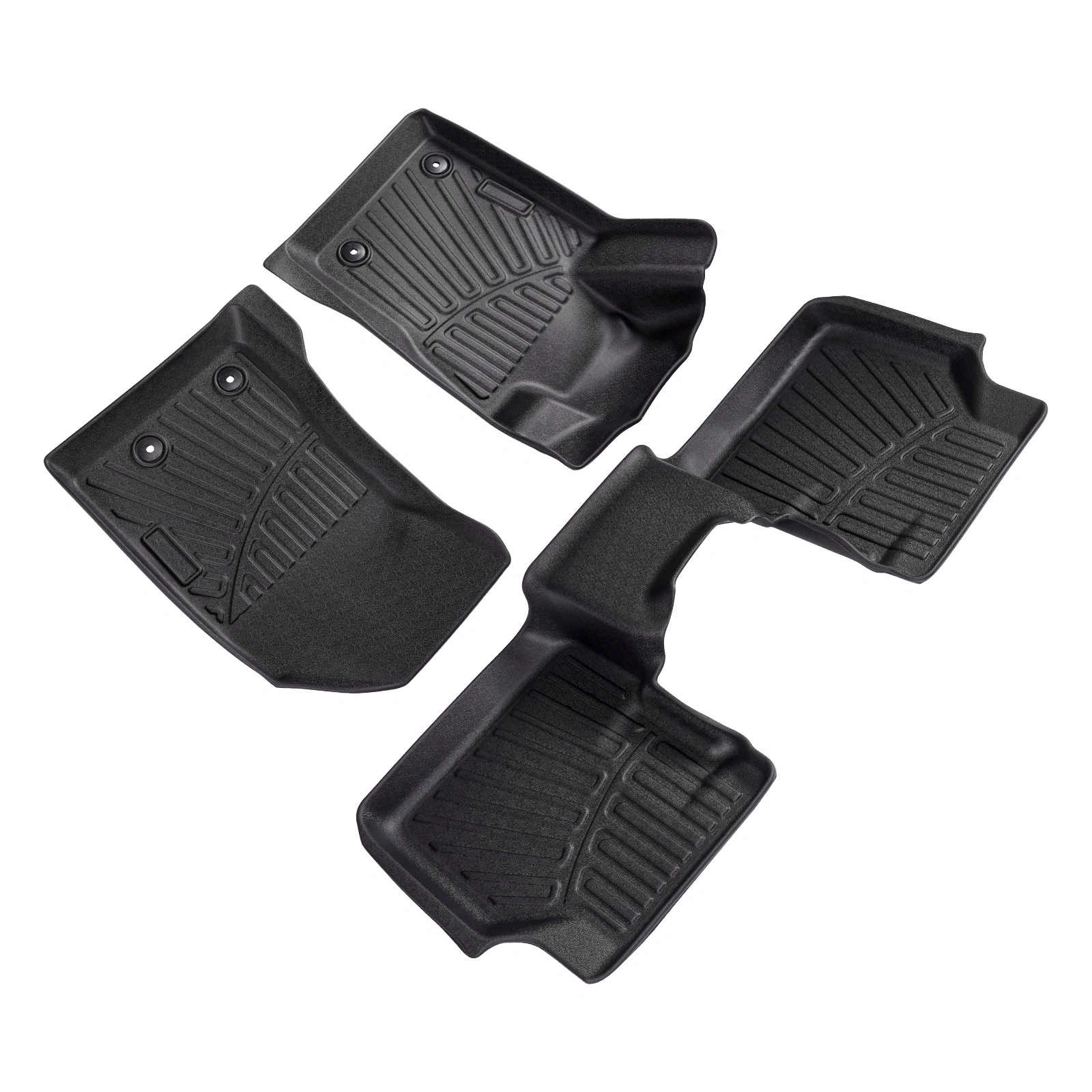 All Weather TPE Floor Mat Liner fit for Jeep Compass 2017 2018 2019-2025 Rubber TPE view 6