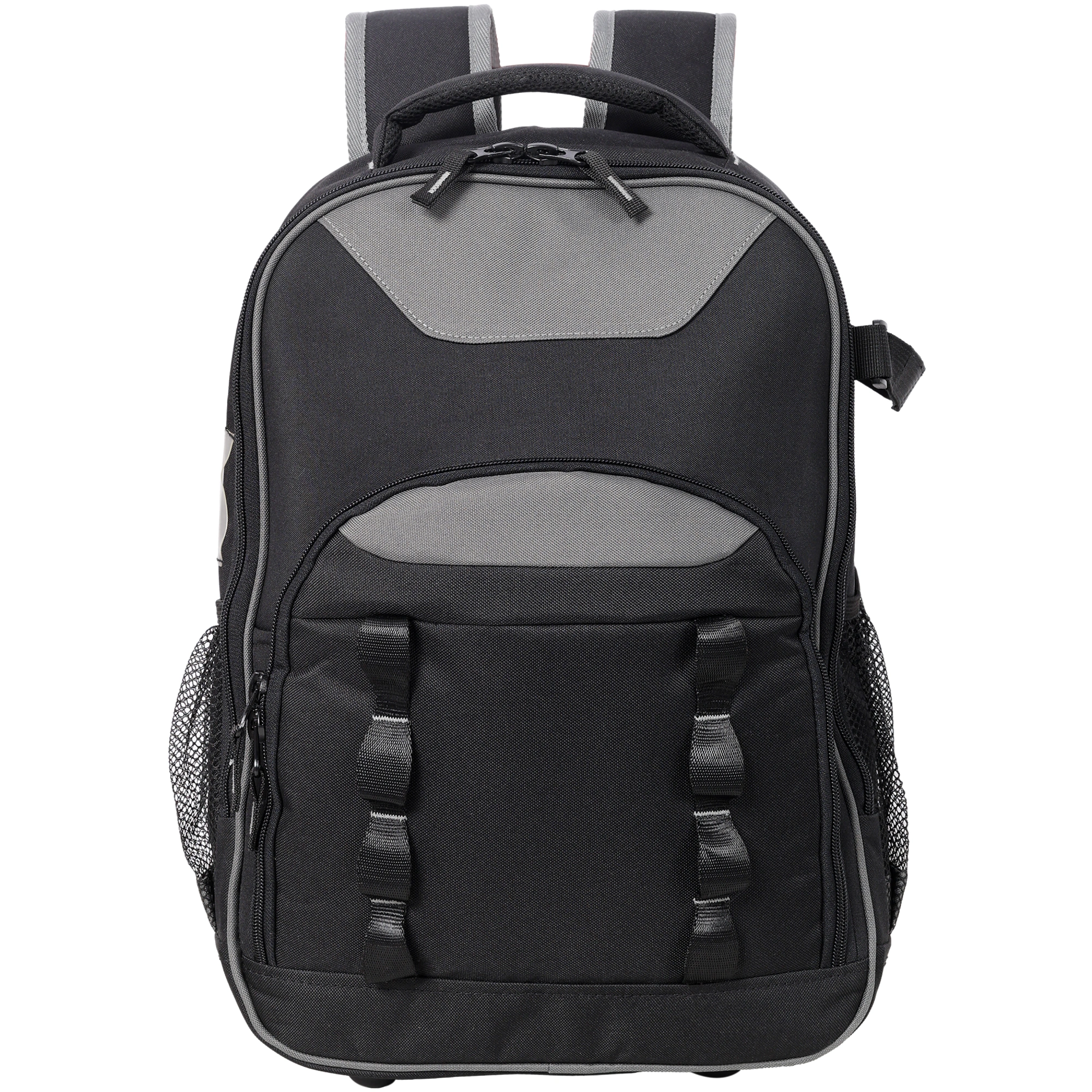 Oxford Cloth Multifunctional Tool Backpack, Heavy-Duty Tool Bag with Multiple Pockets for Electricians and Technicians view 4