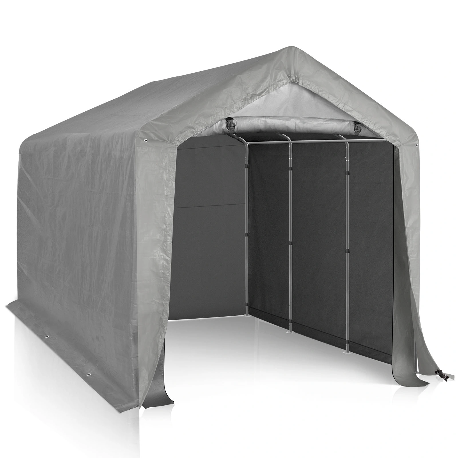 8'X 12'outdoor storage shelter shed view 25