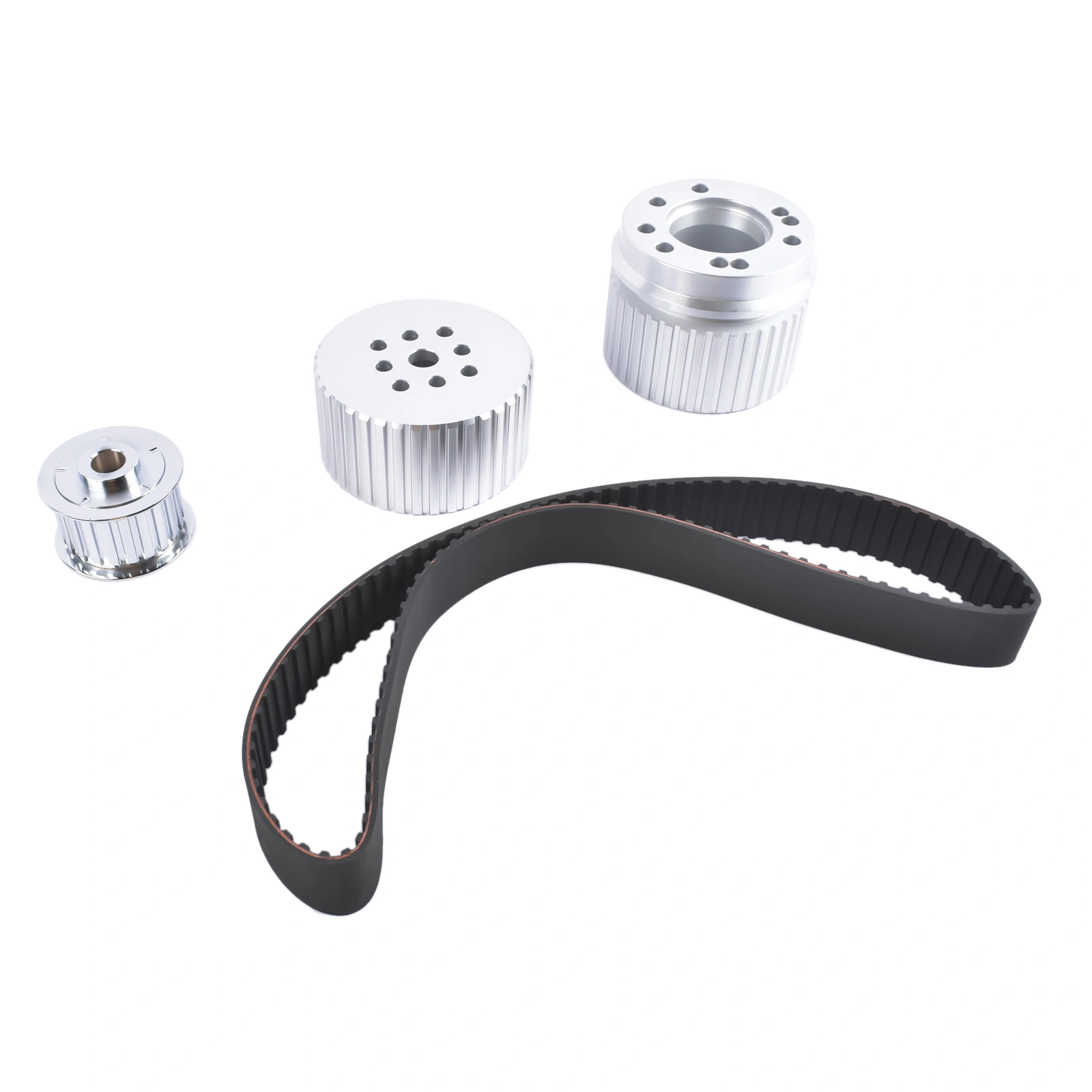 Belt Drive Pulley Set for BBC Big Block Chevy Gilmer 396 427 454 Engines Billet Aluminum view 5