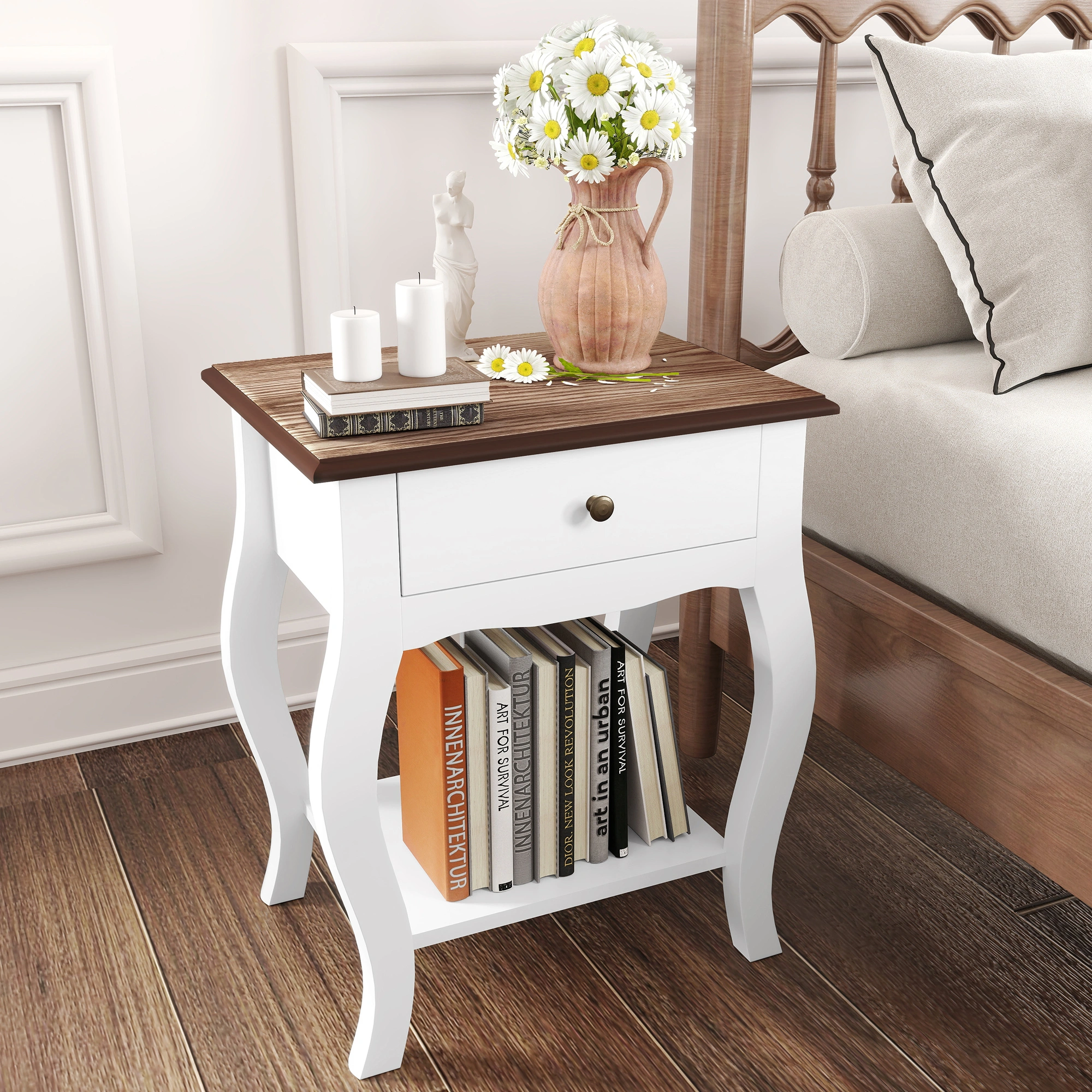Bedside Tables for Bedroom Storage view 5