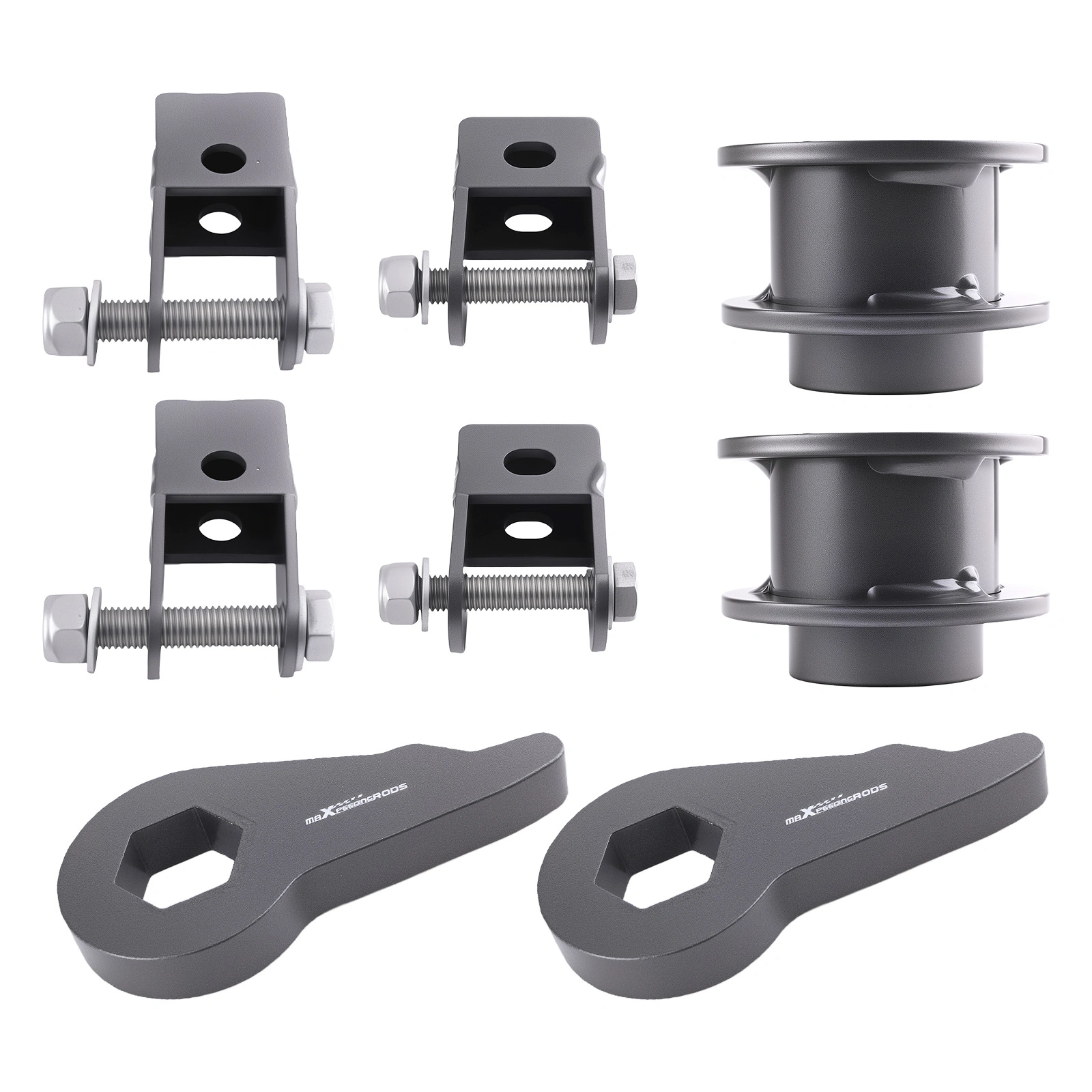 Adjustable Front 1-3" Rear 2" Lift Kit FIT For GMC Chevy 2000-2006 SUV 2WD 4WD view 5