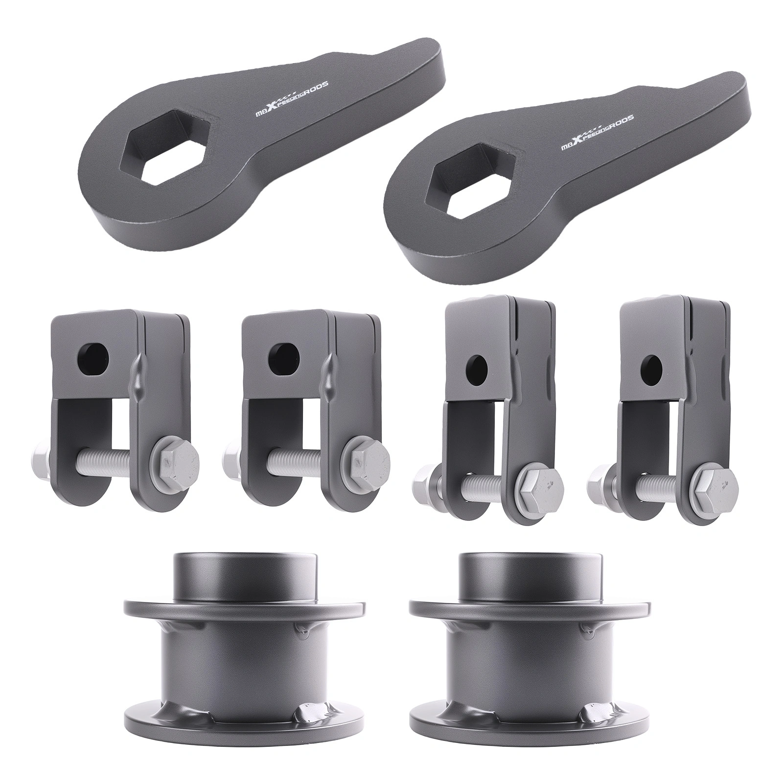 Adjustable Front 1-3" Rear 2" Lift Kit FIT For GMC Chevy 2000-2006 SUV 2WD 4WD view 7